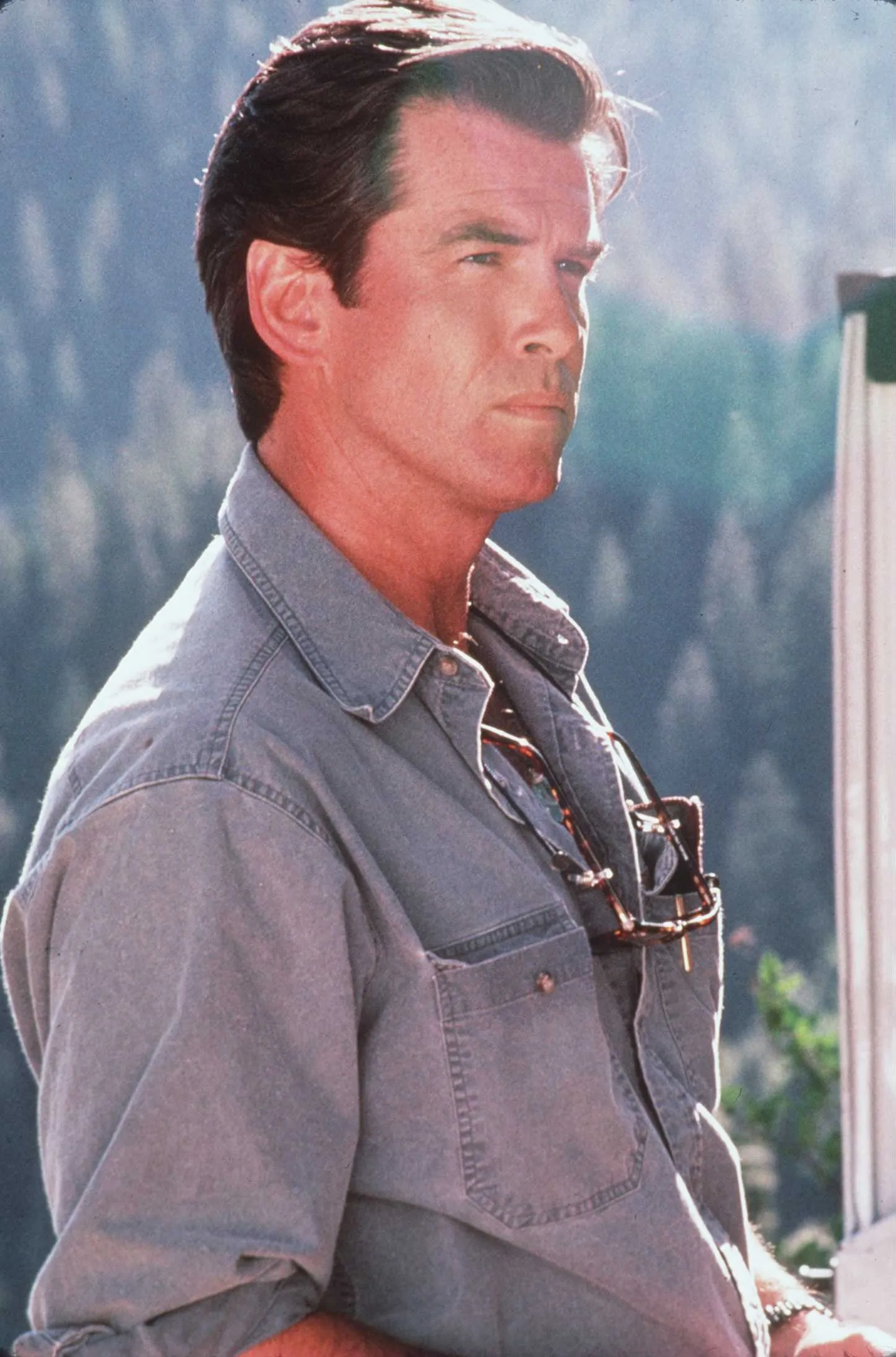 Pierce Brosnan in Dante's Peak (1997)