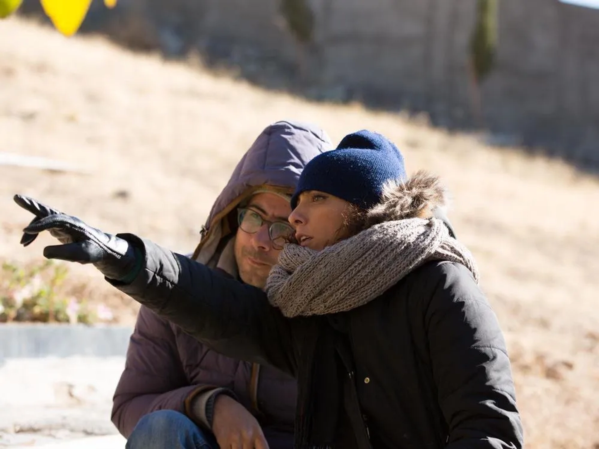 Ashkan Ashkani and Pegah Arzi in Nabat (2019)