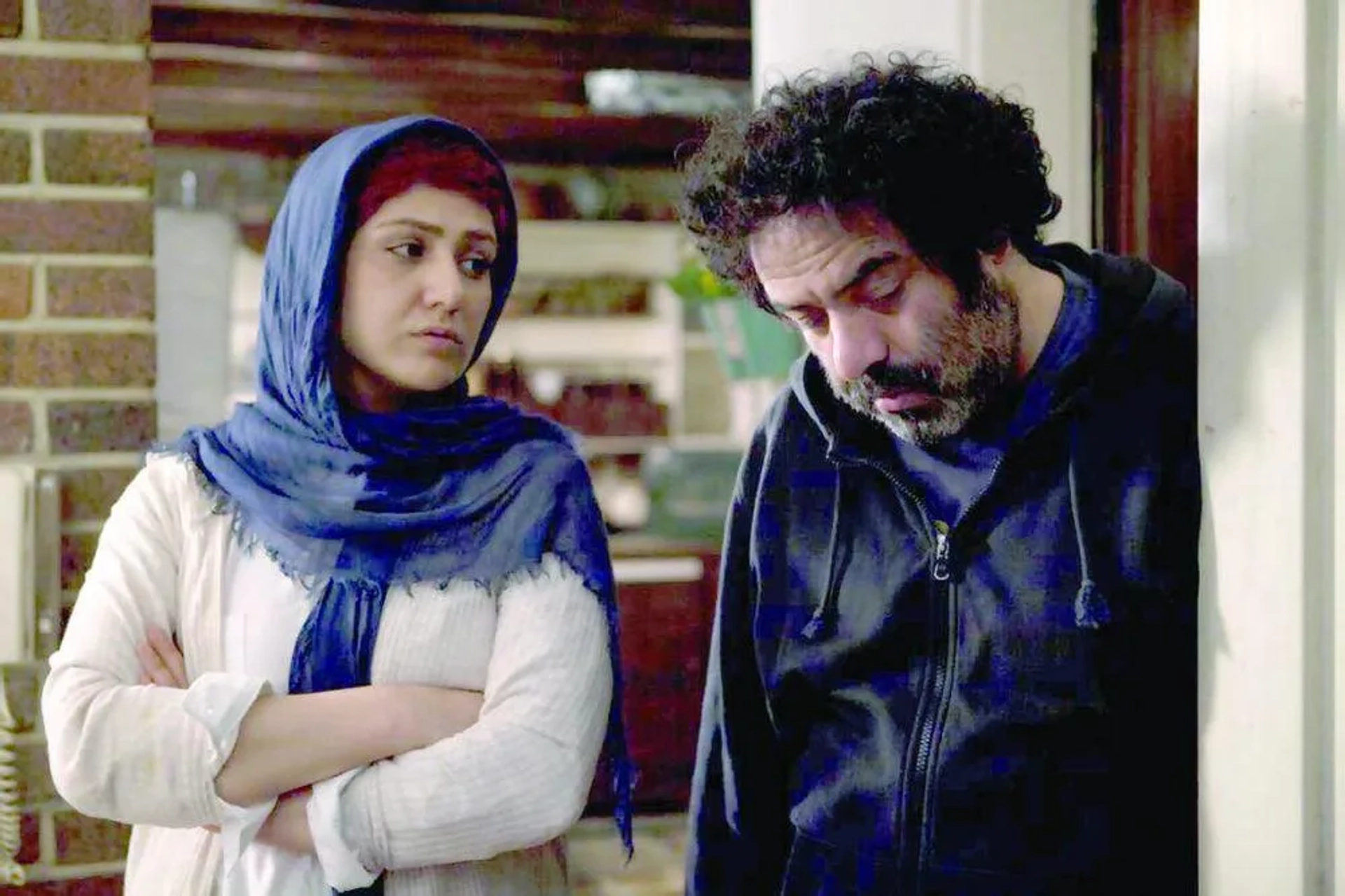 Baran Kosari and Mohammad Hassan Madjooni in Anonymity (2018)