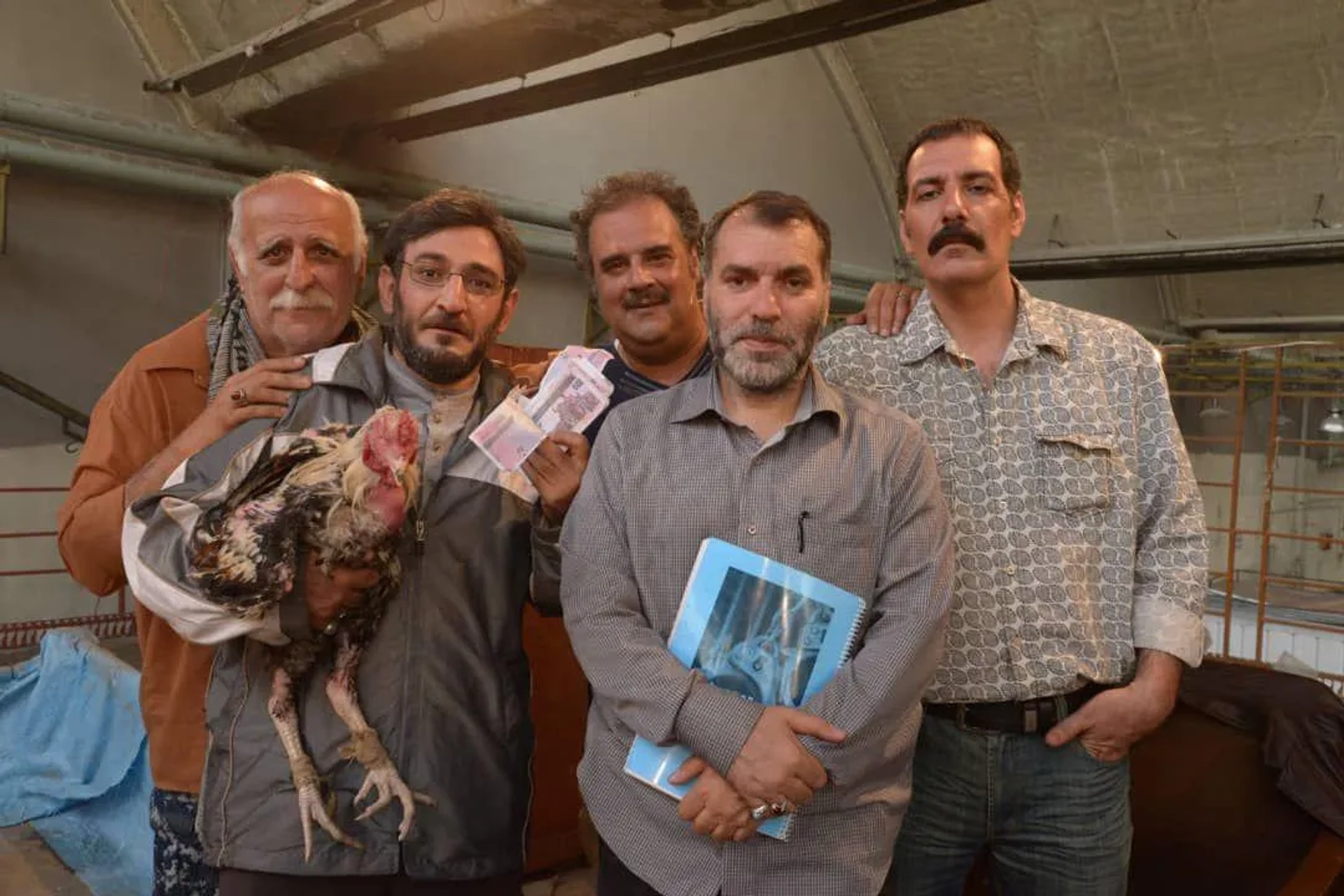 Masoud Dehnamaki, Hedayat Hashemi, Behnam Tashakkor, and Hooman Barghnavard in Executions (2019)