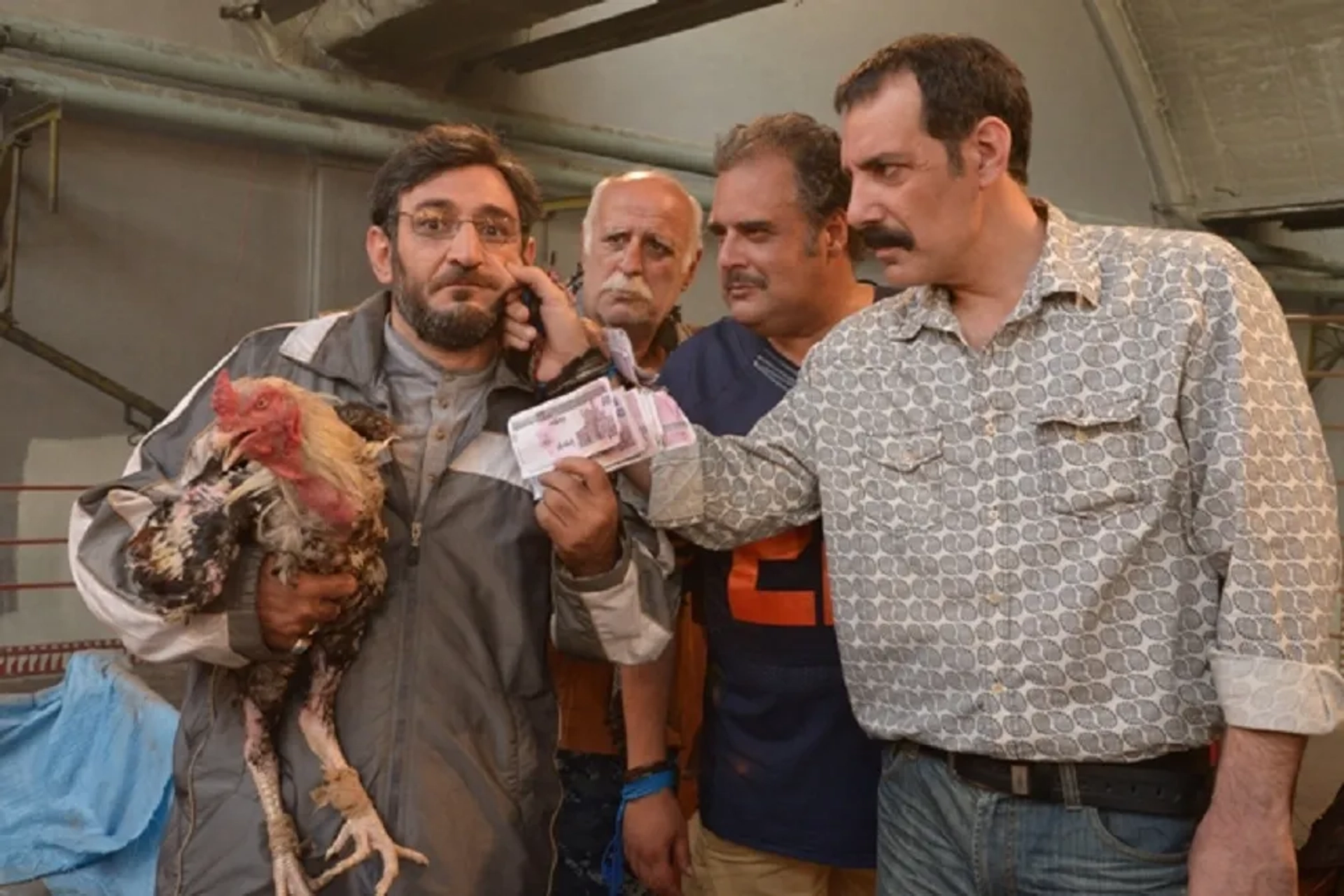 Hedayat Hashemi, Behnam Tashakkor, and Hooman Barghnavard in Executions (2019)