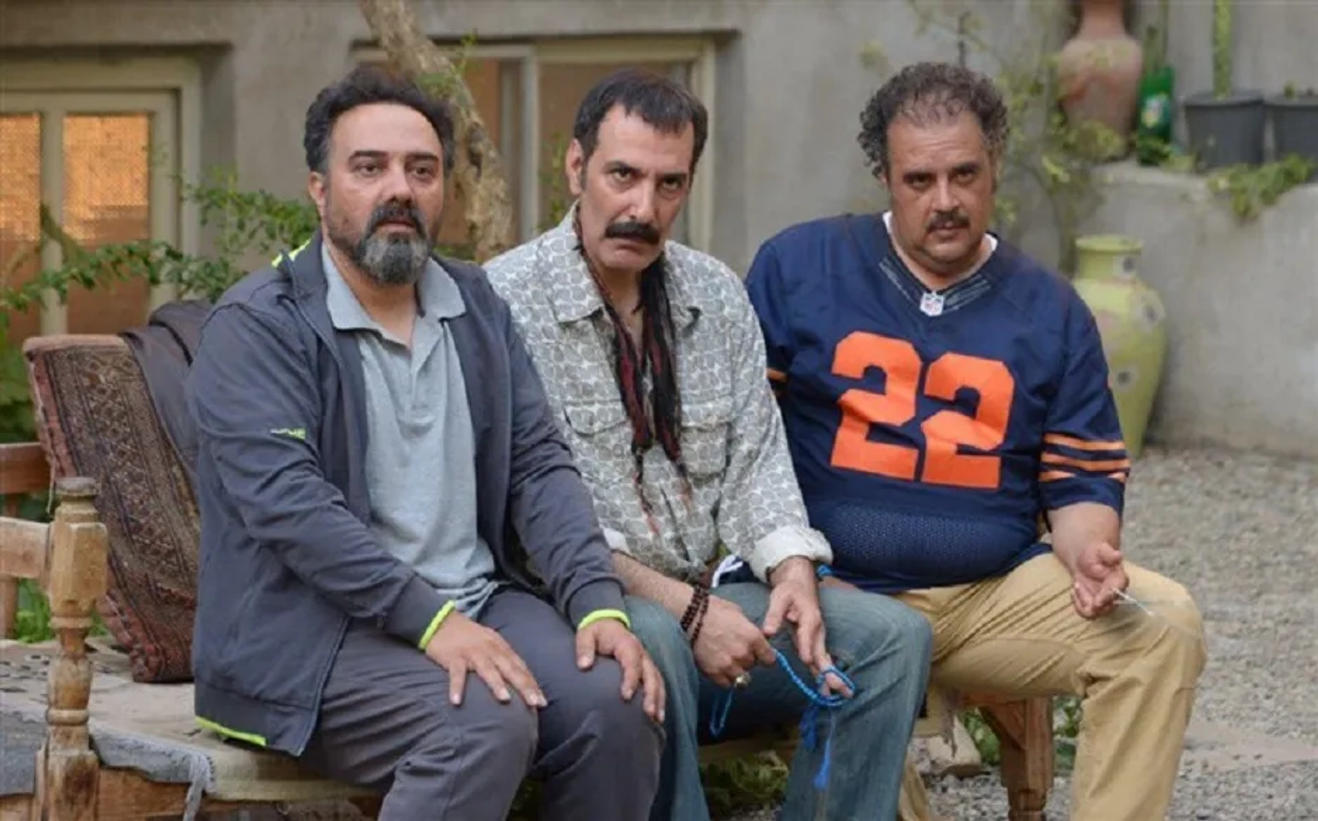 Borzou Arjmand, Behnam Tashakkor, and Hooman Barghnavard in Executions (2019)