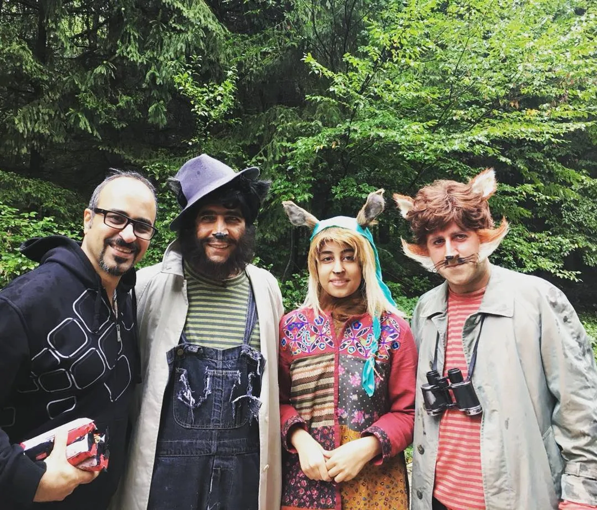 Behnam Sabouhi, Amir Ghaffarmanesh, and Hooman Haji Abdollahi in White Forehead 3 (2019)