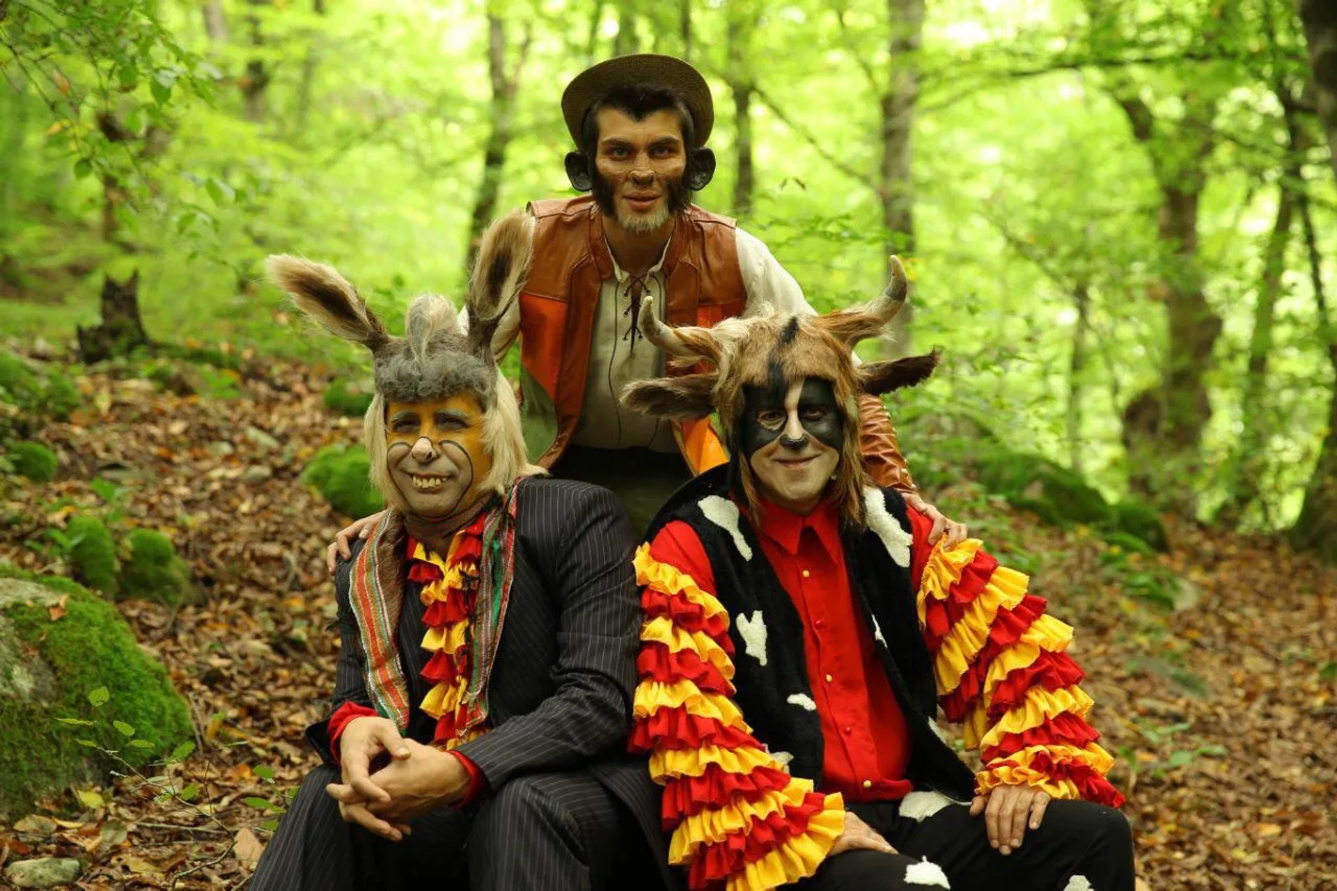 Arsalan Ghasemi, Amir Ghaffarmanesh, and Hooman Haji Abdollahi in White Forehead 3 (2019)
