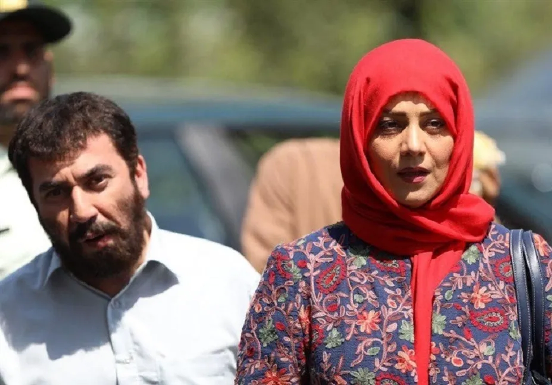 Siamak Ansari and Shabnam Moghadami in Snake Venom (2019)