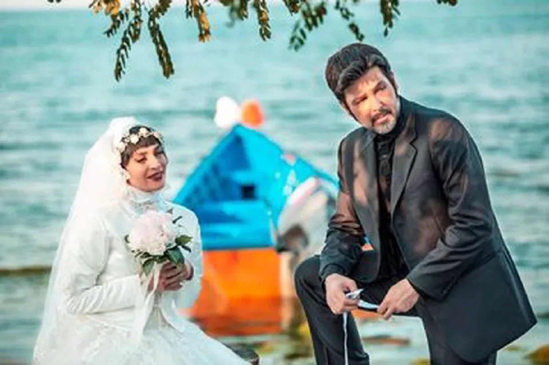 Andisheh Fouladvand and Kourosh Tahami in Crocodile (2019)