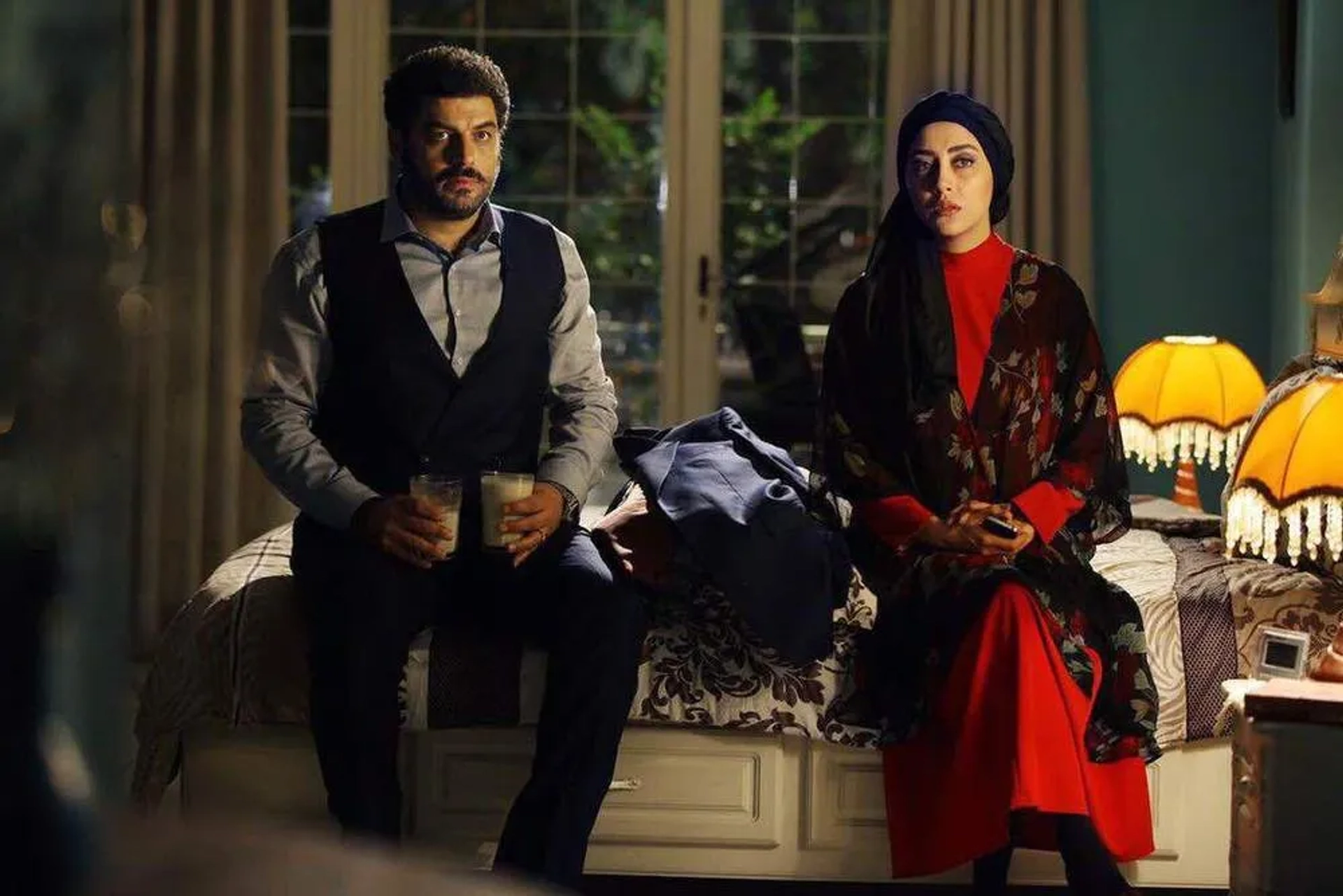 Sam Derakhshani and Bahareh Kian Afshar in Woman's Enemy (2018)