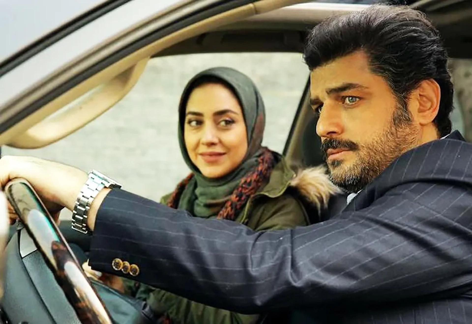 Sam Derakhshani and Bahareh Kian Afshar in Woman's Enemy (2018)