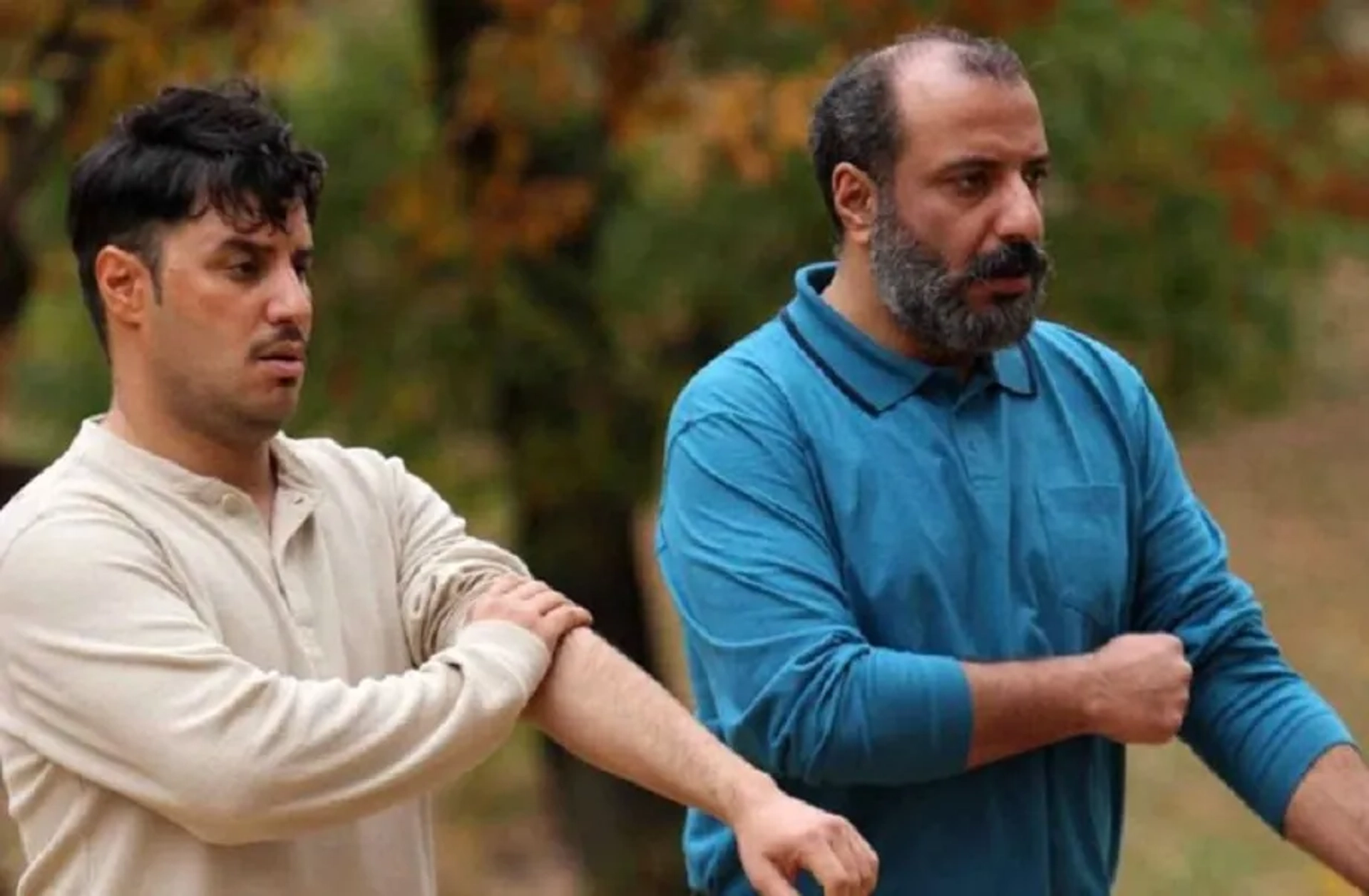 Amir Jafari and Javad Ezati in Four Fingers (2019)