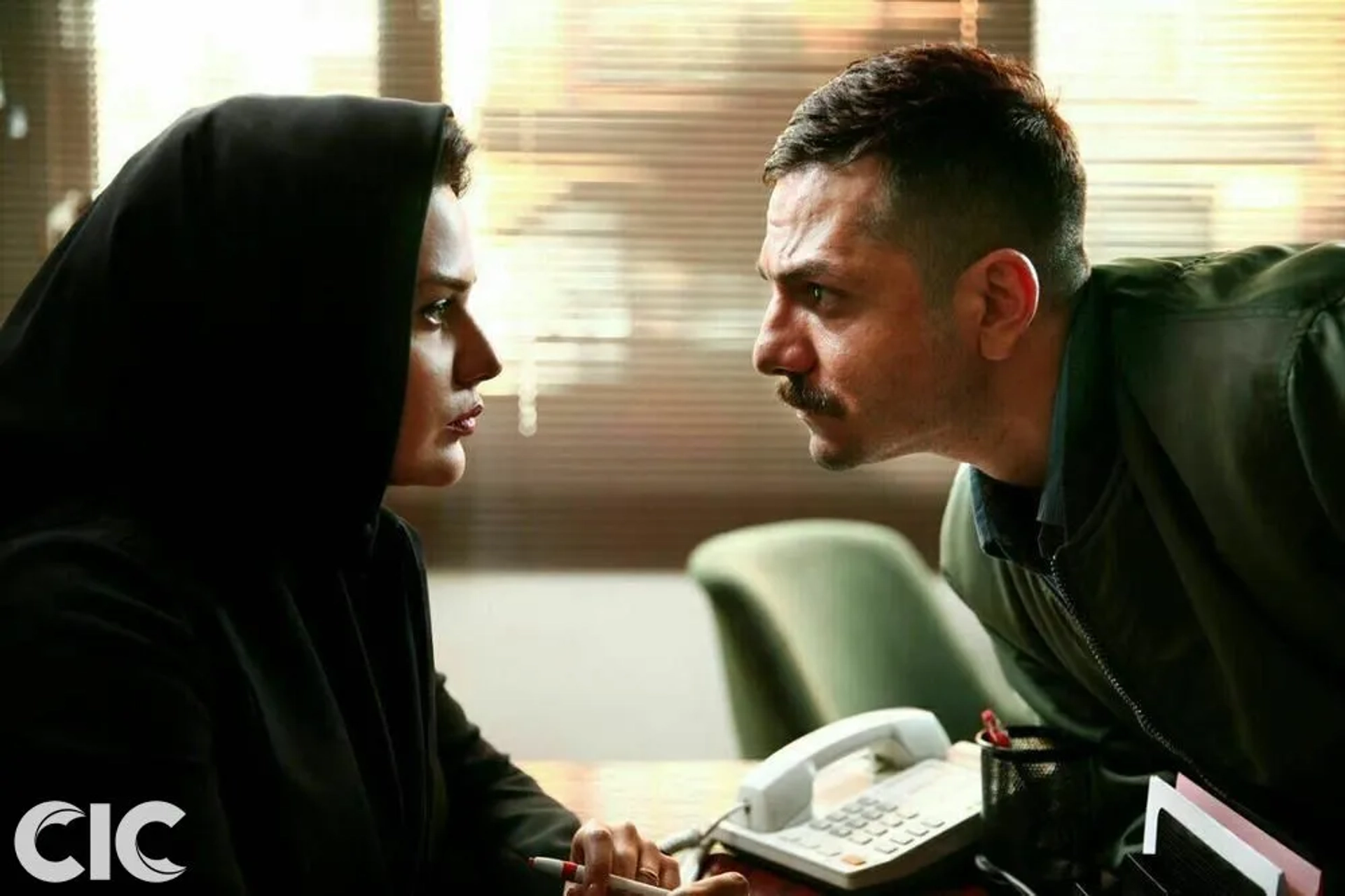 Abbas Ghazali and Rose Razavi in Everything Is Normal (2017)