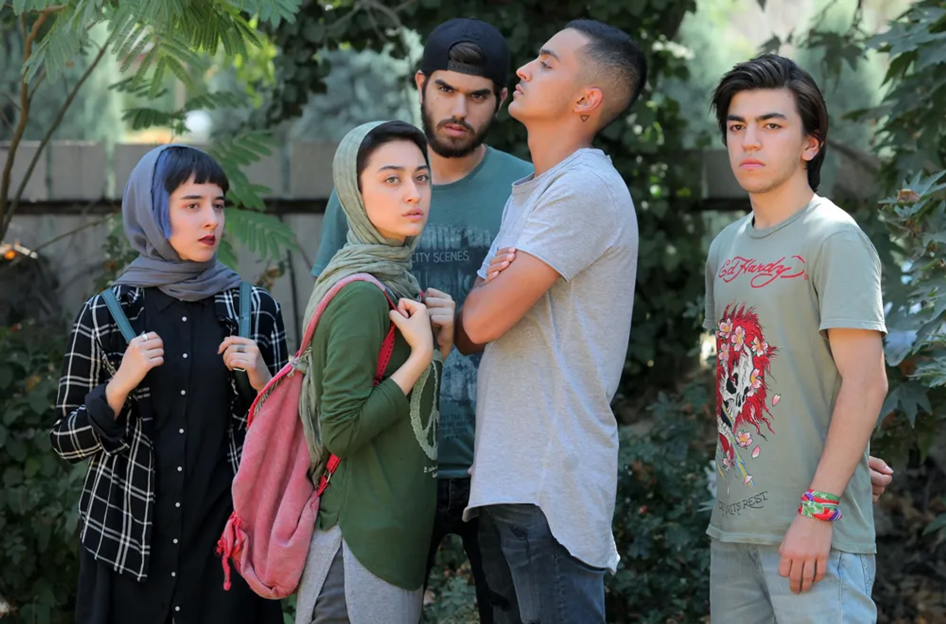 Yasna Mirtahmasb, Behafarid Ghafarian, and Negar Moghaddam in Dressage (2018)