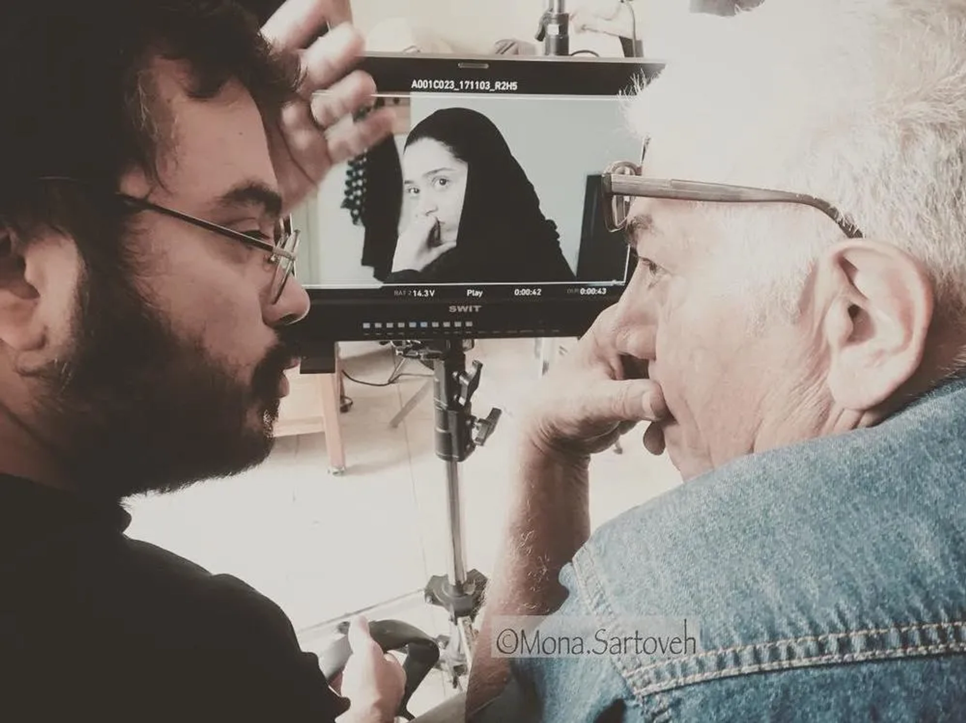 Ali Reza Zarrindast and Pourya Azarbayjani in Gloomy Celebration (2018)