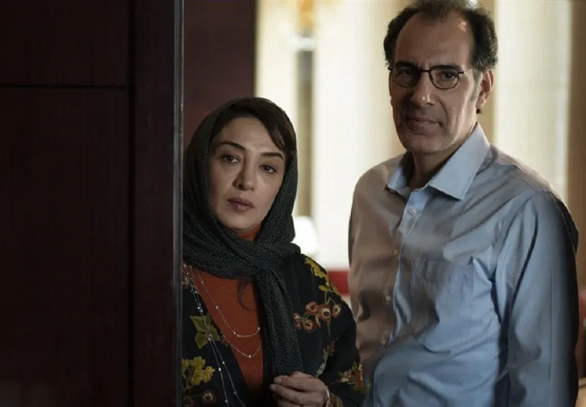 Behnam Tashakkor and Pantea Panahiha in Gloomy Celebration (2018)