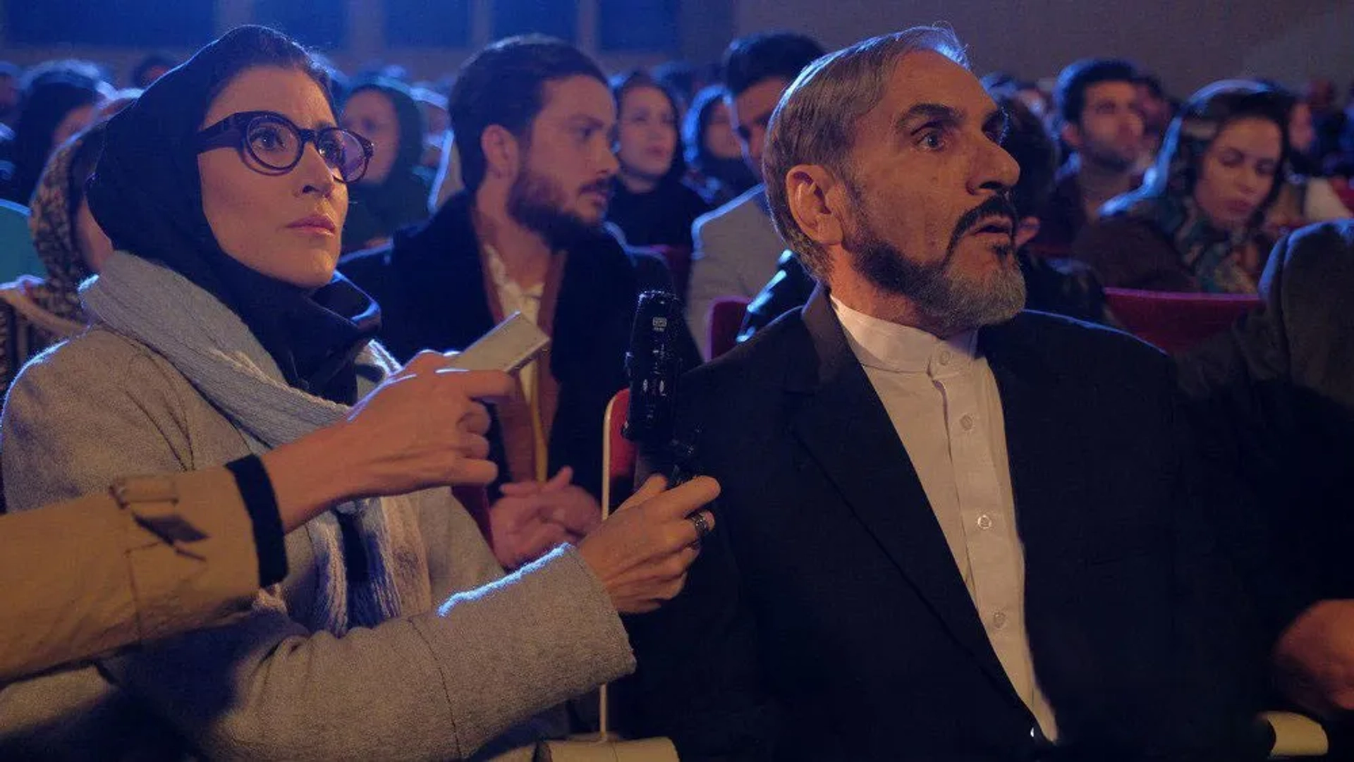 Reza Naji and Vishka Asayesh in Sly (2018)
