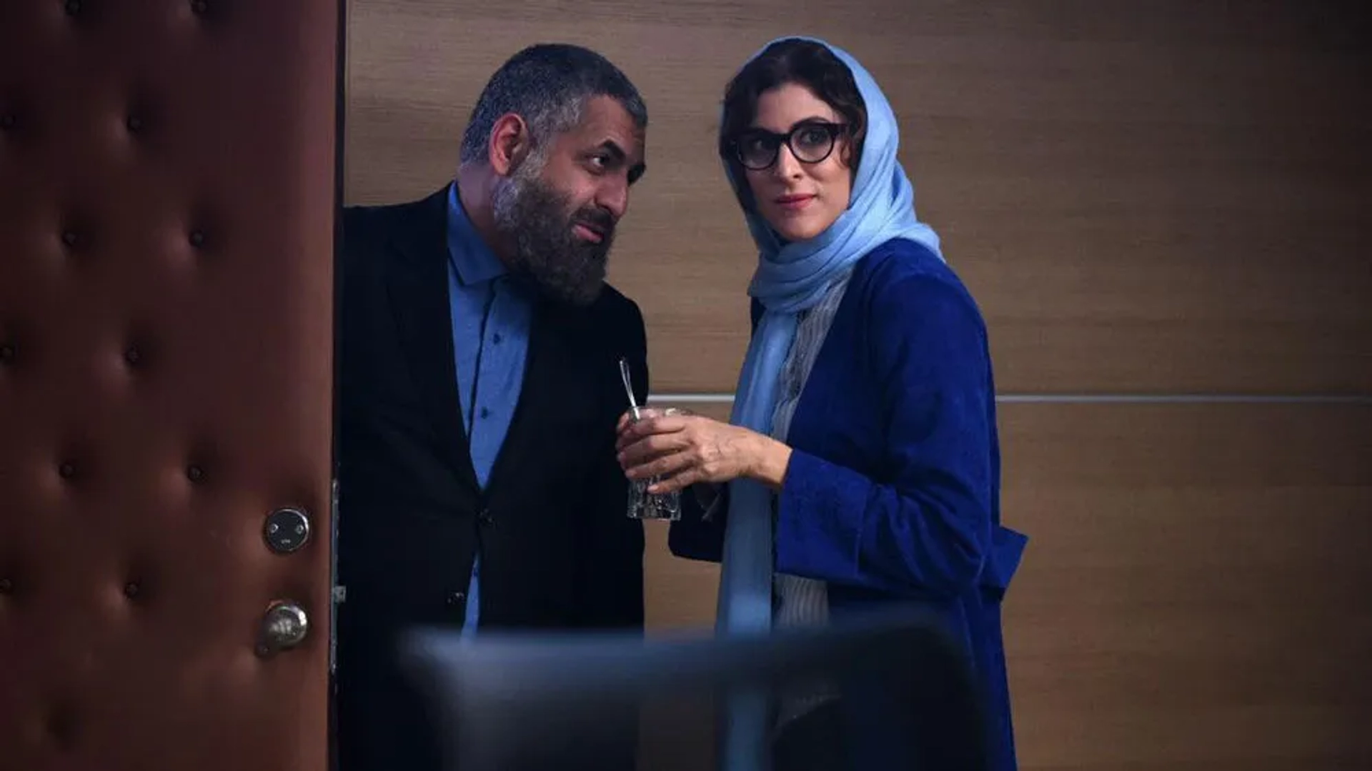 Vishka Asayesh and Mani Haghighi in Sly (2018)