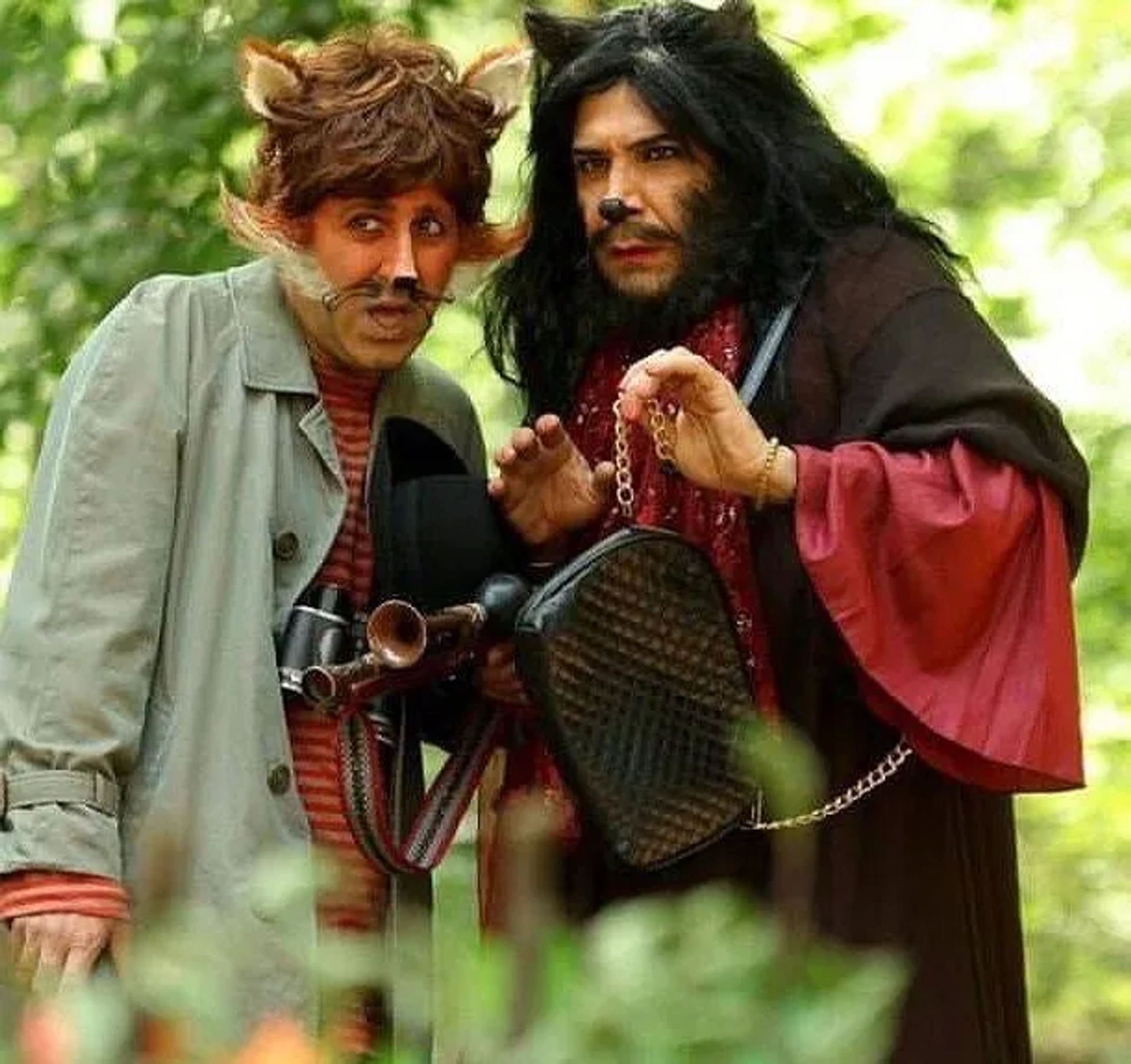 Amir Ghaffarmanesh and Hooman Haji Abdollahi in White Forehead 2 (2018)