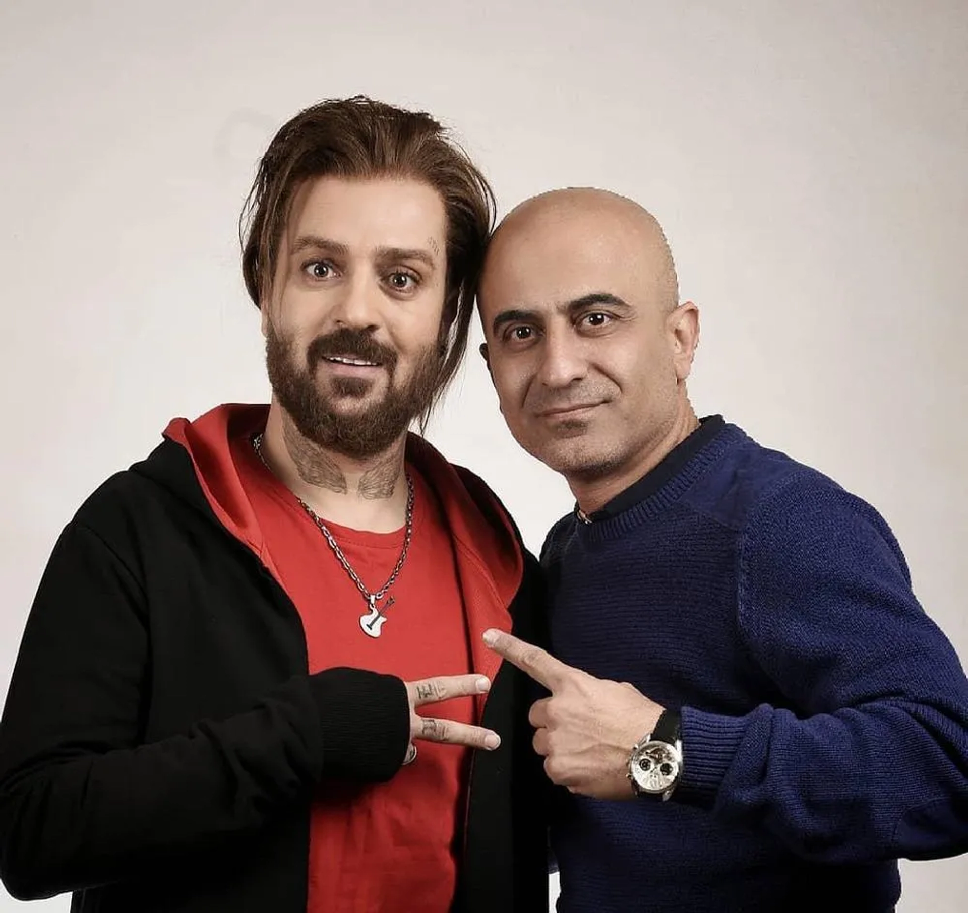 Ahmad Mehranfar and Peyman Garzam in Katyusha (2018)