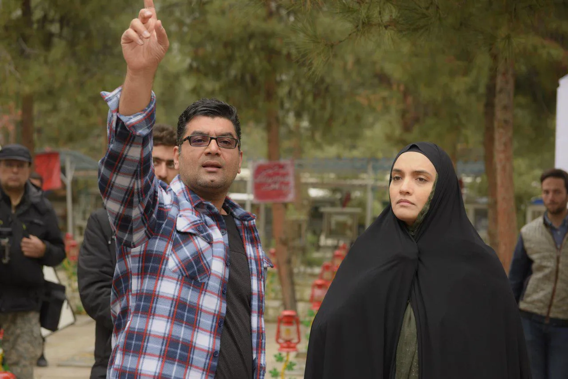 Mitra Hajjar and Ali Atshani in Katyusha (2018)