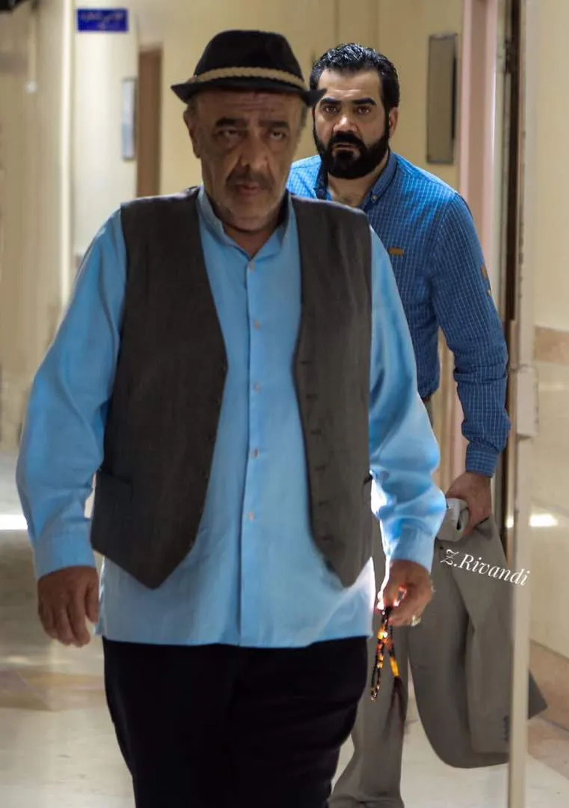 Abbas Mahboob and Babak Noori in Taxi Driver (2020)