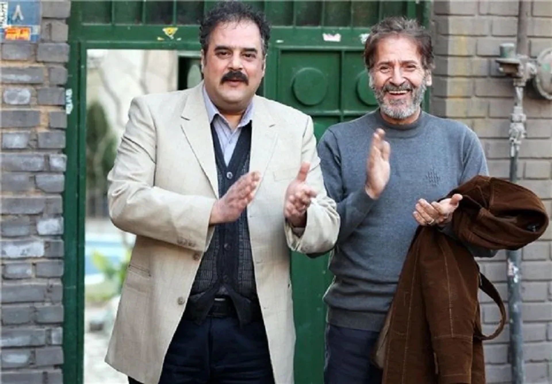 Abolfazl Poorarab and Hooman Barghnavard in In the Time of Hangover (2018)