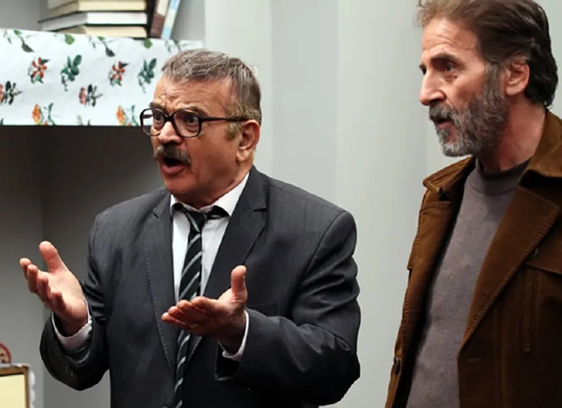 Mehdi Fakhimzadeh and Abolfazl Poorarab in In the Time of Hangover (2018)