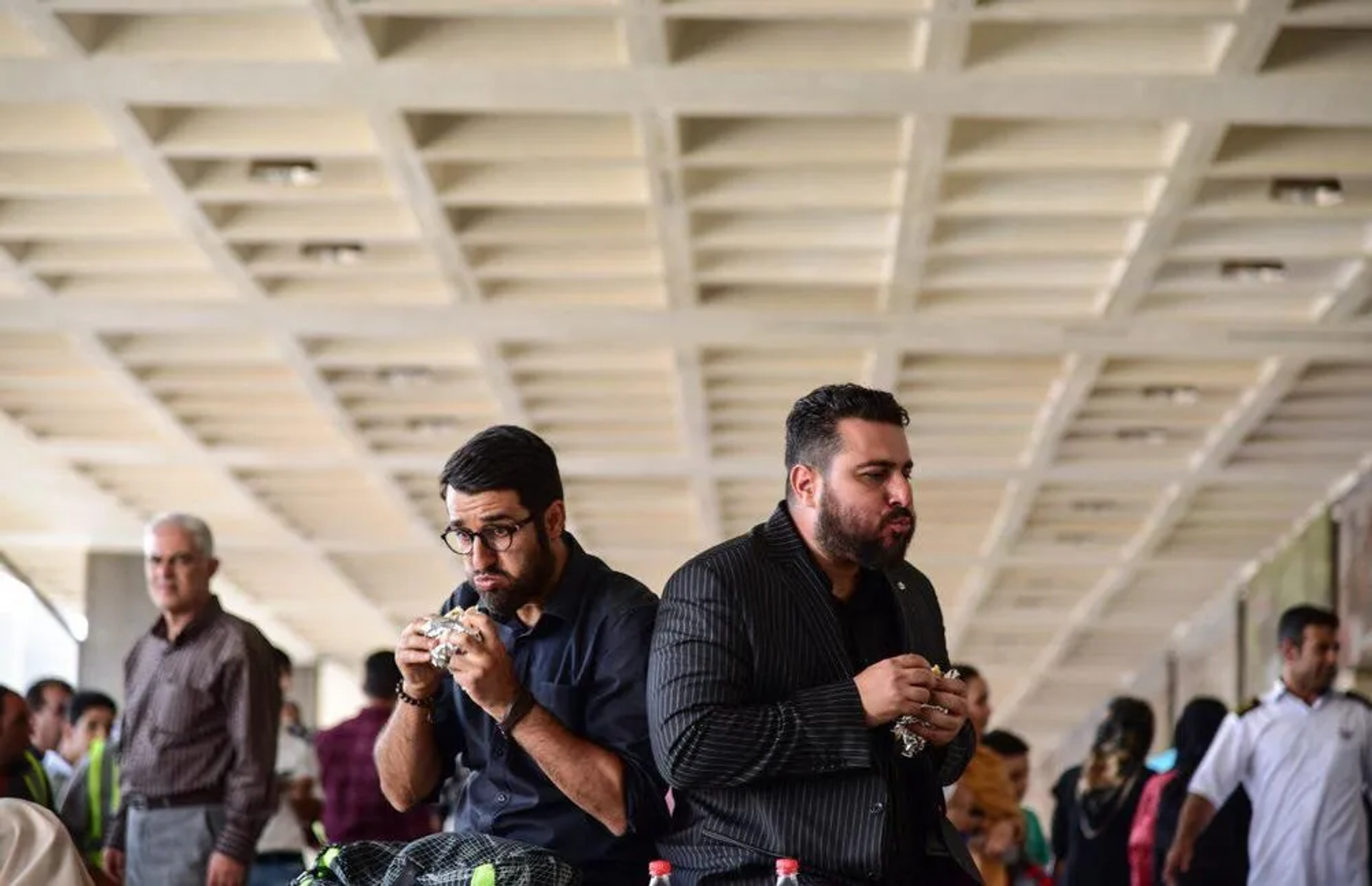 Pejman Jamshidi and Mohsen Kiayee in Vespiary (2018)