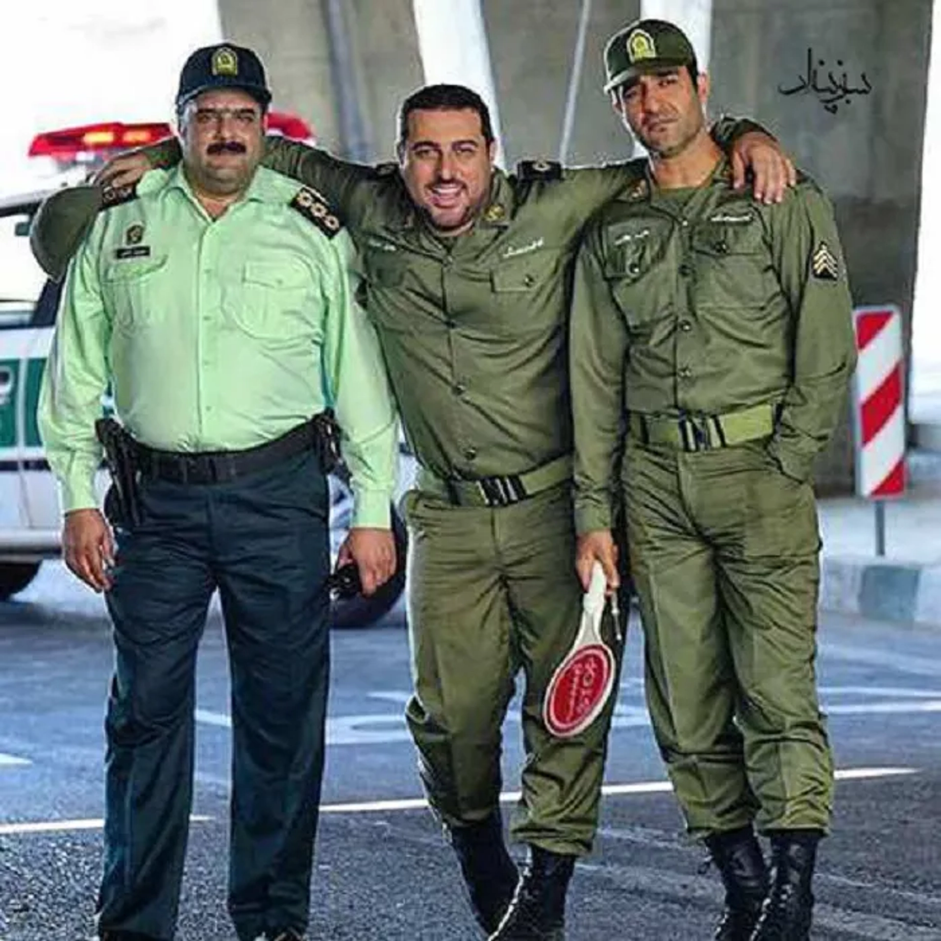Hooman Barghnavard, Pejman Jamshidi, and Mohsen Kiayee in Vespiary (2018)