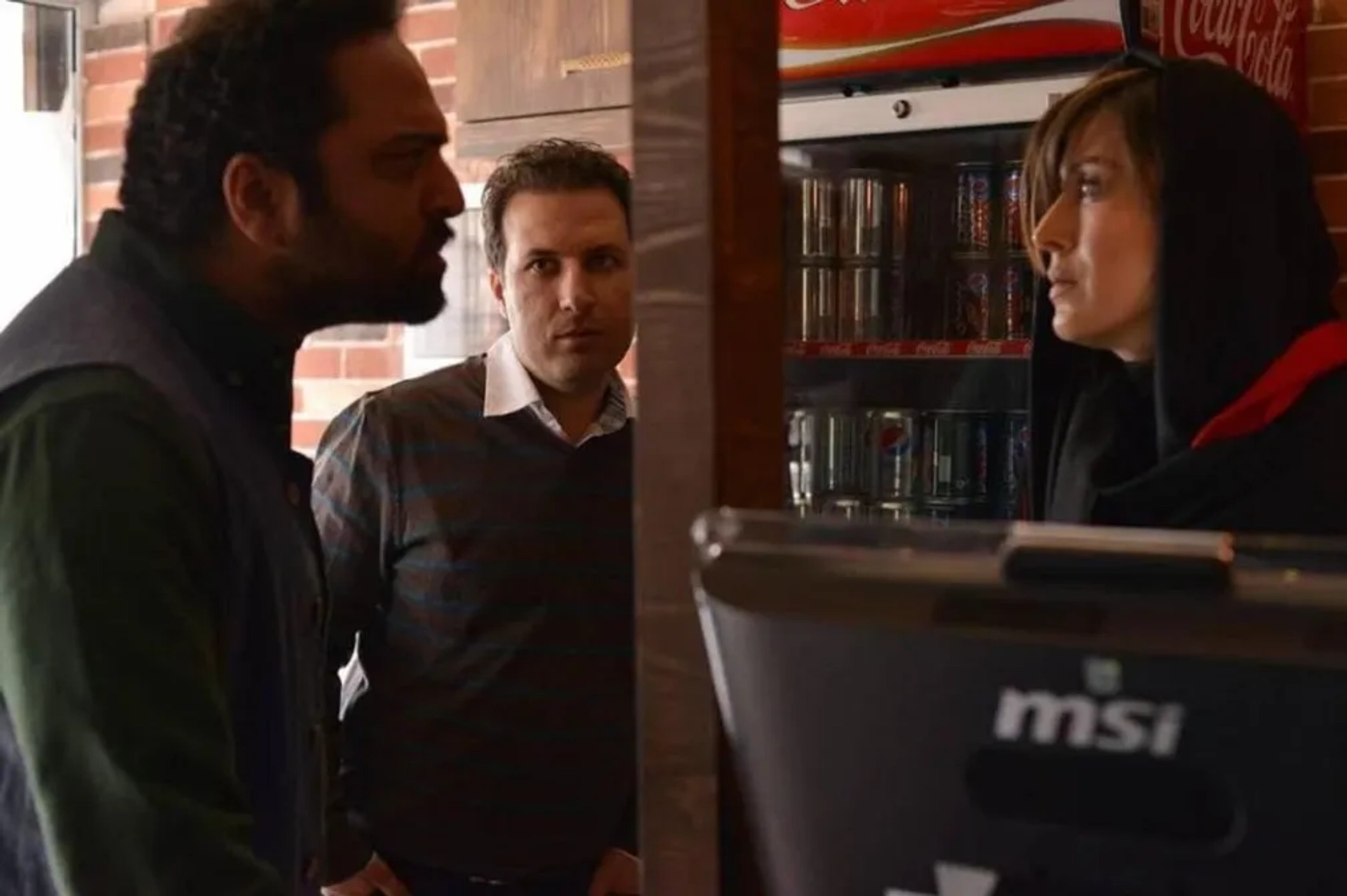 Mahtab Keramati, Babak Behshad, and Bahman Kamyar in August (2017)