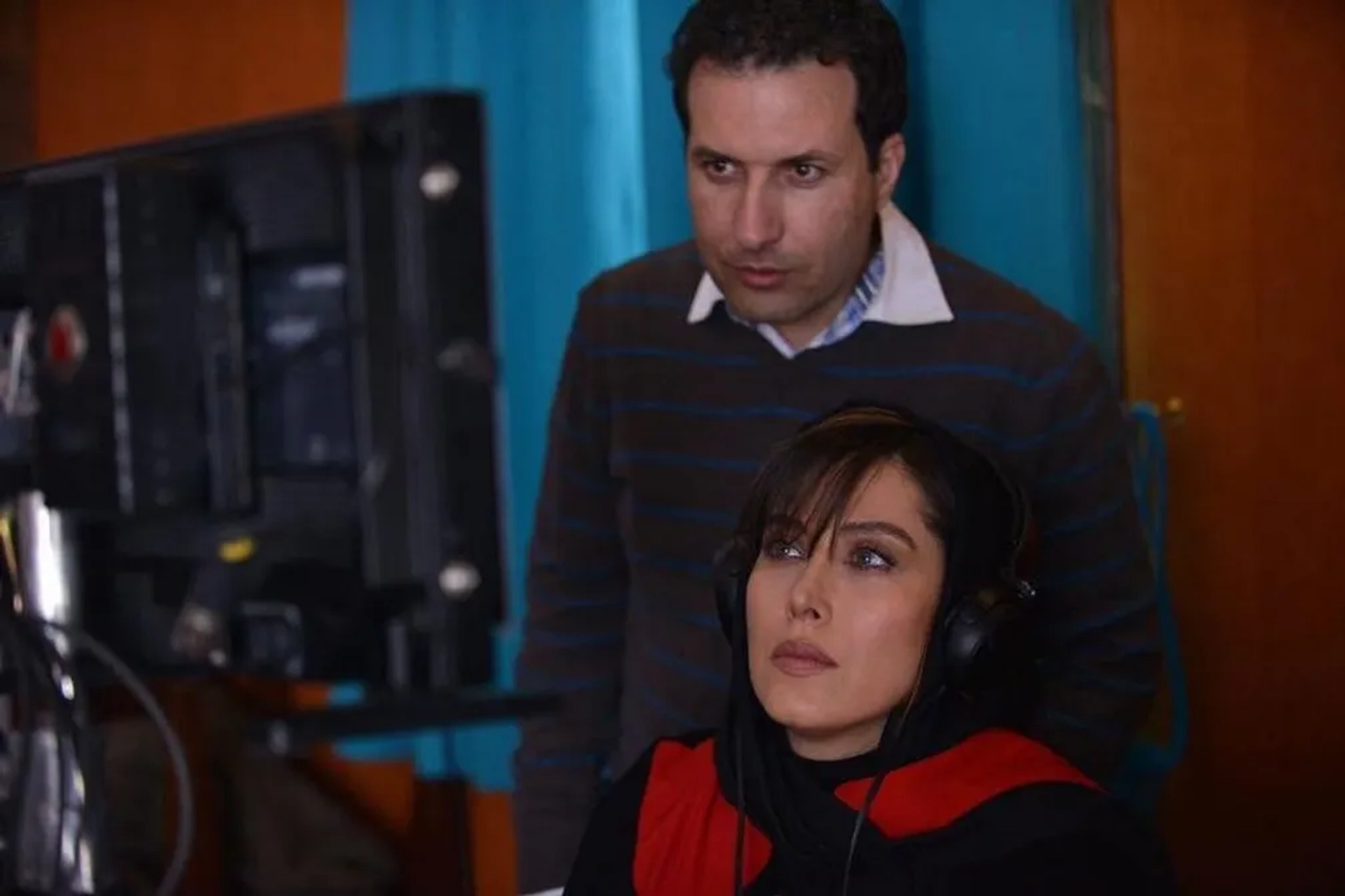 Mahtab Keramati and Bahman Kamyar in August (2017)