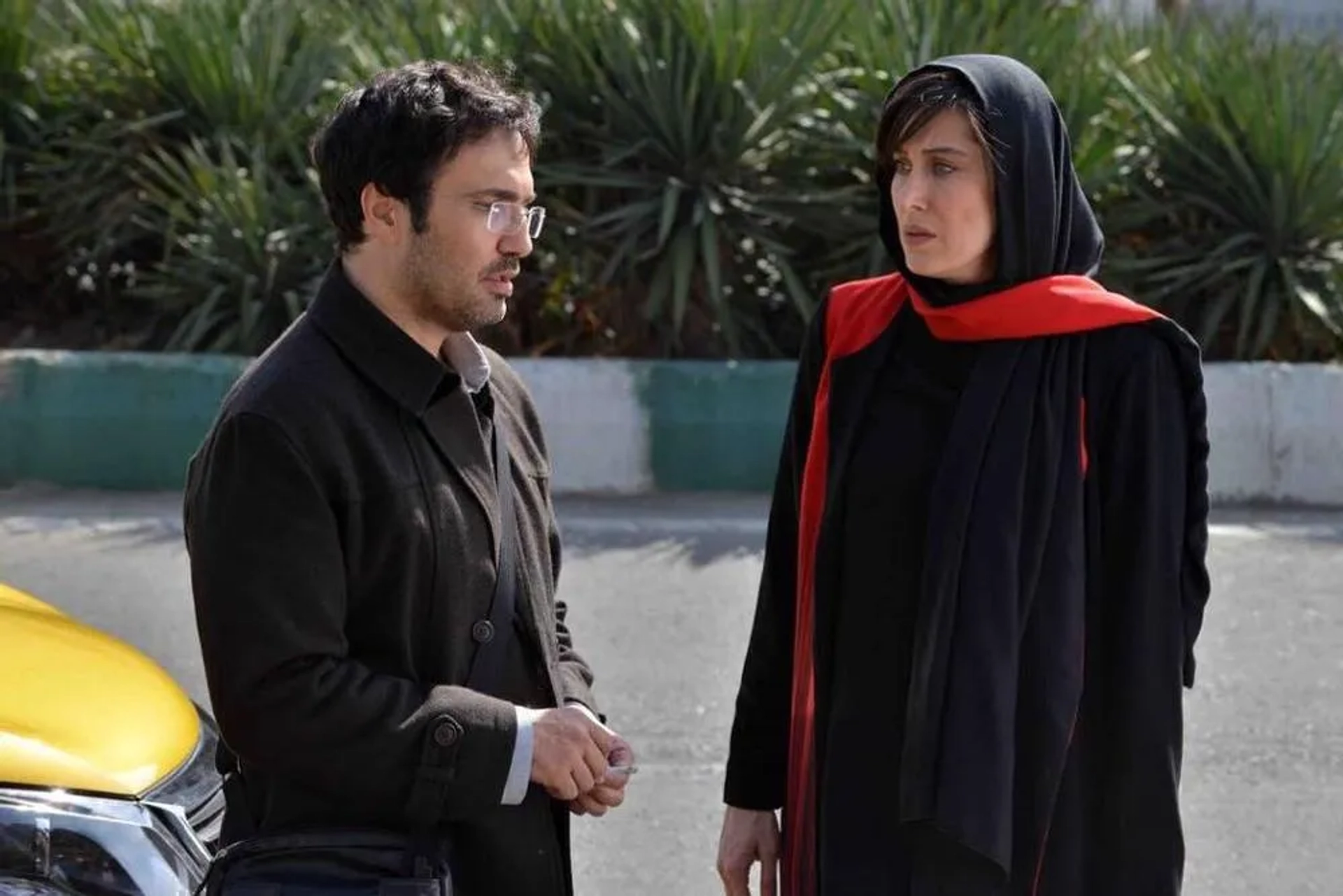 Mohammad Reza Forutan and Mahtab Keramati in August (2017)