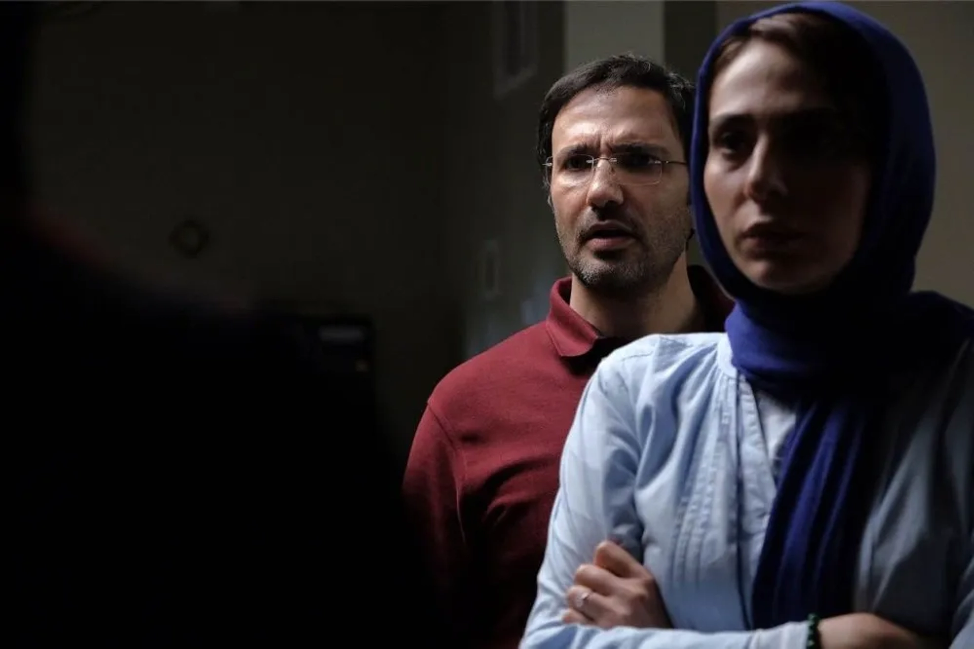 Mohammad Reza Forutan and Ra'na Azadivar in August (2017)