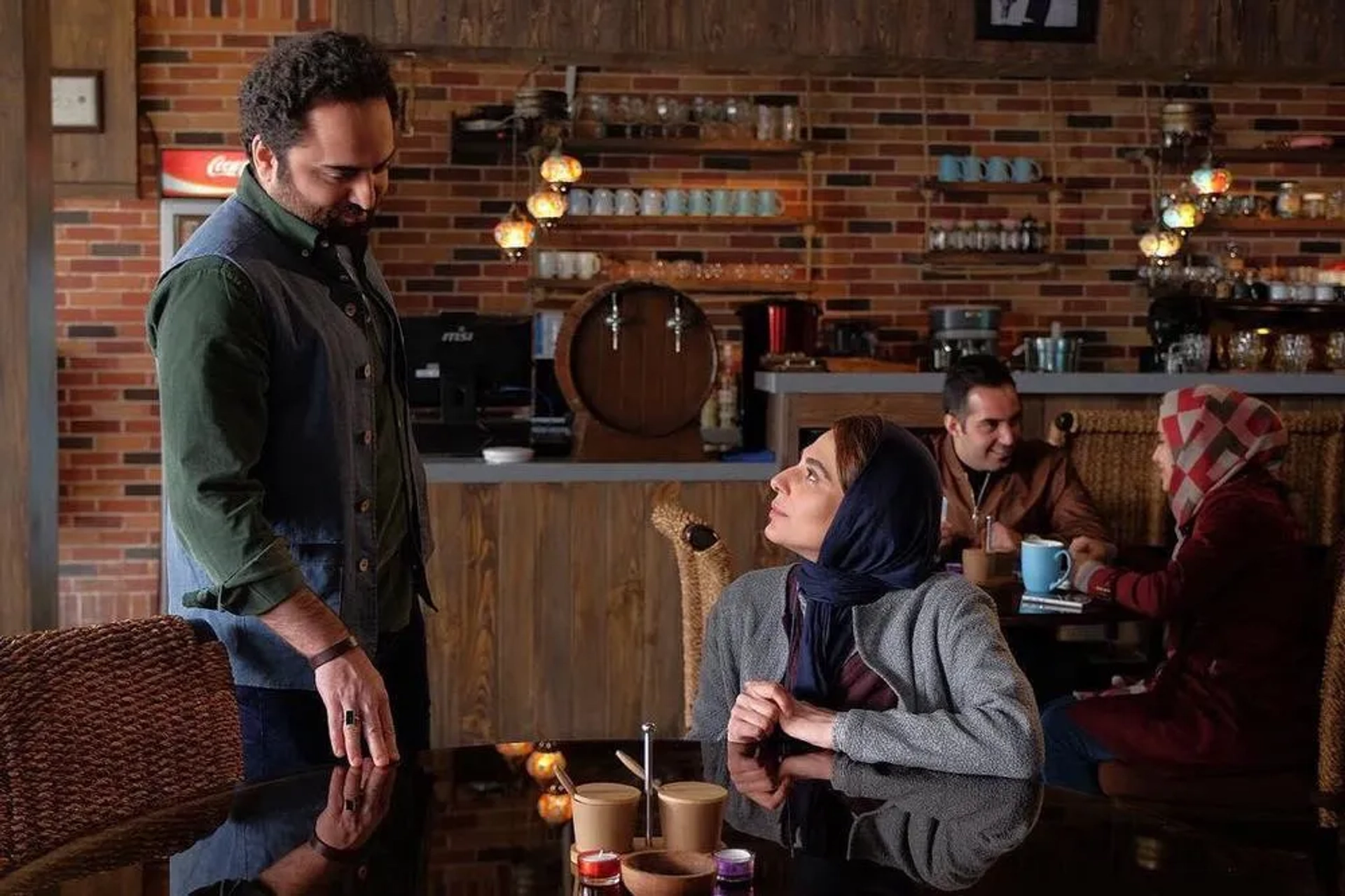 Ra'na Azadivar and Babak Behshad in August (2017)