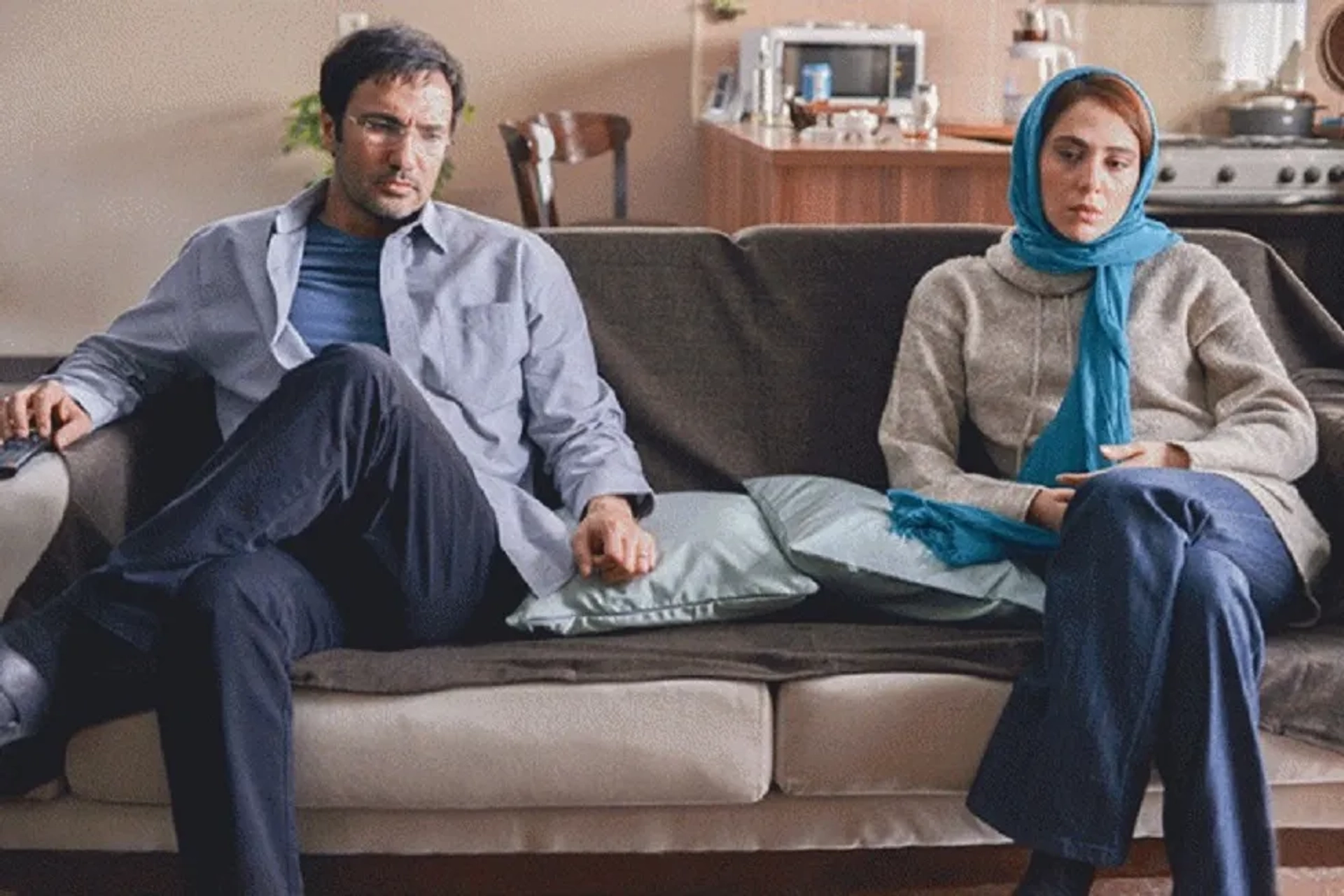 Mohammad Reza Forutan and Ra'na Azadivar in August (2017)