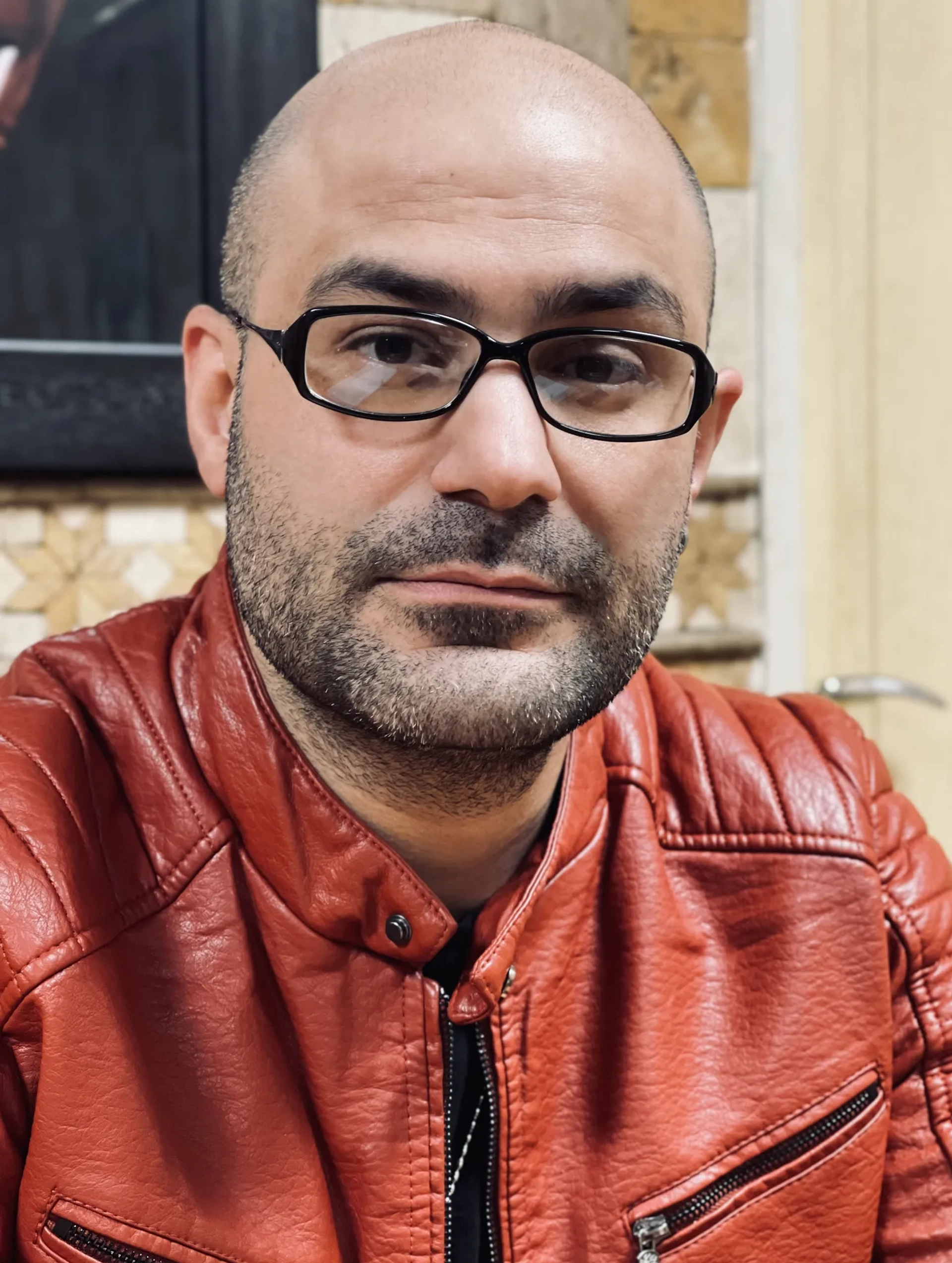 Kian Moghadam at an event for The Death Story of Sohrab (2017)