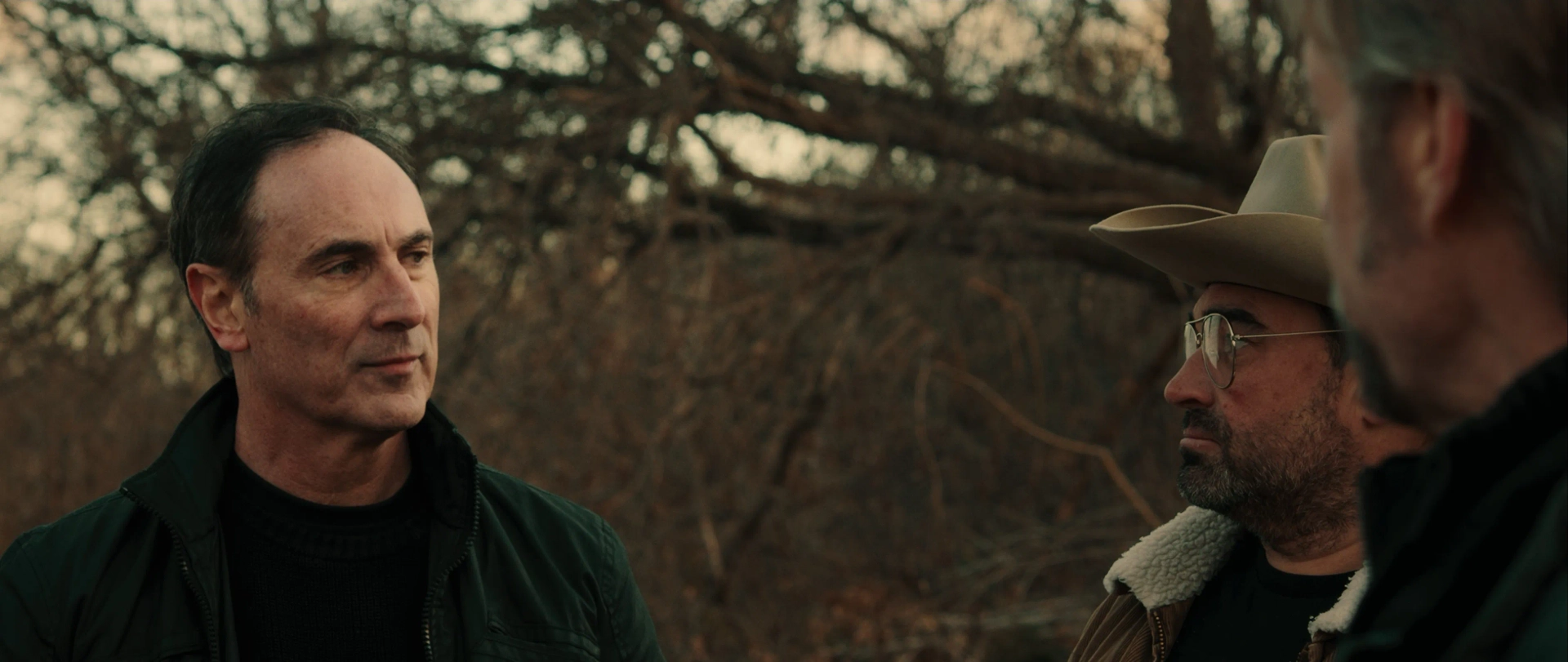 Omar Tucci, Greg Johnston, and Rick Amsbury in Armed (2025)