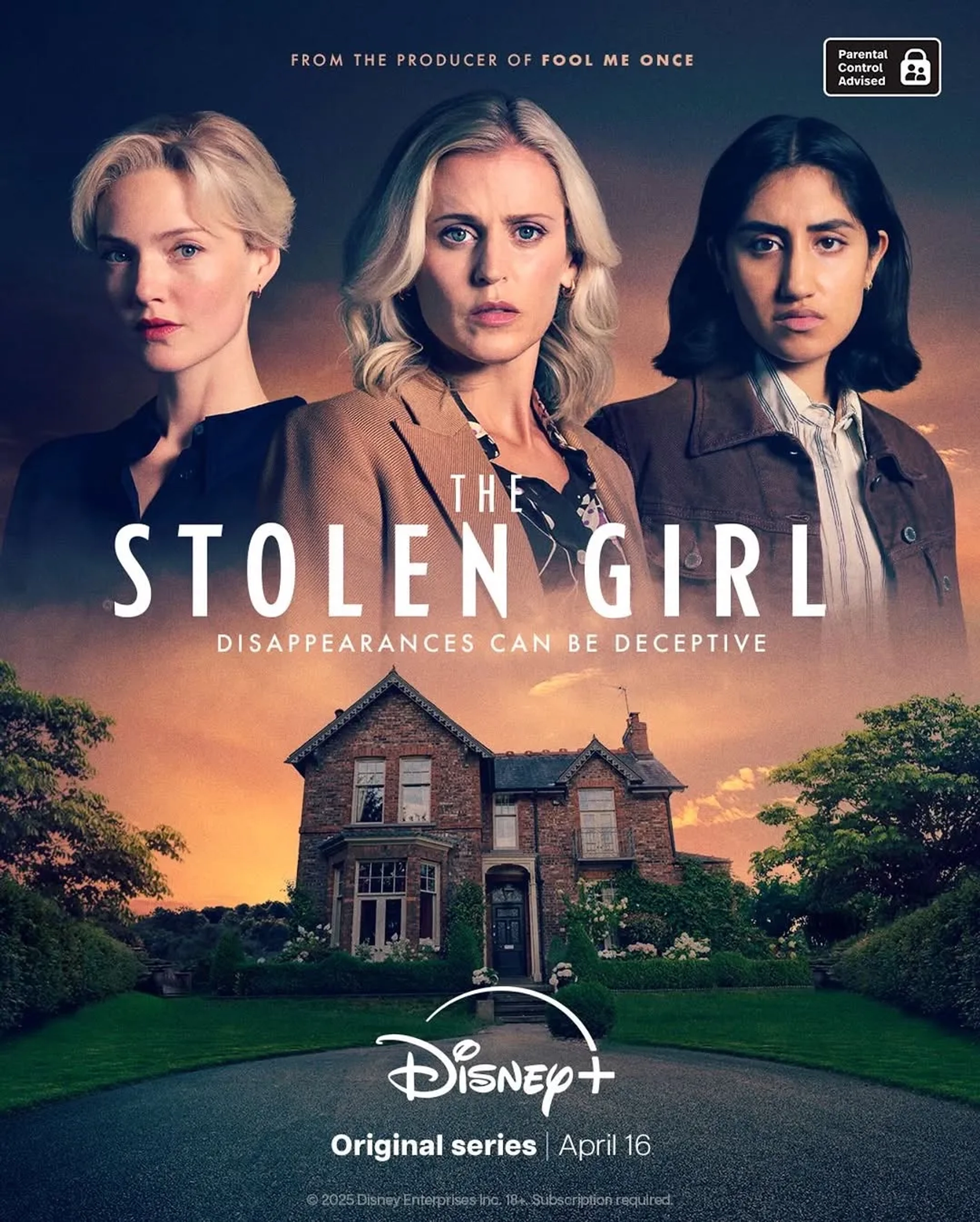 Holliday Grainger, Ambika Mod, and Denise Gough in The Stolen Girl (2025)