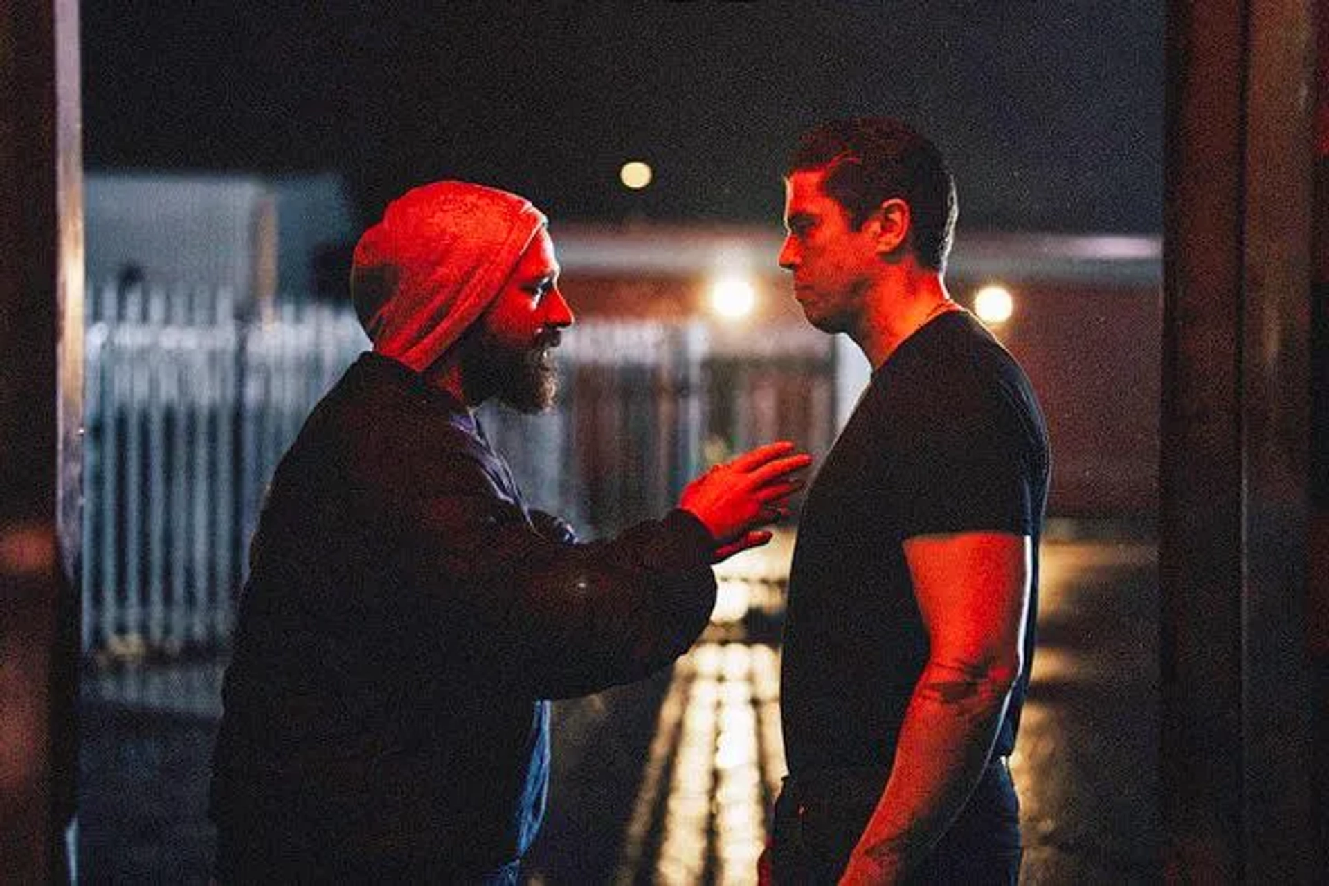 Shia LaBeouf and Toby Kebbell in Salvable (2025)