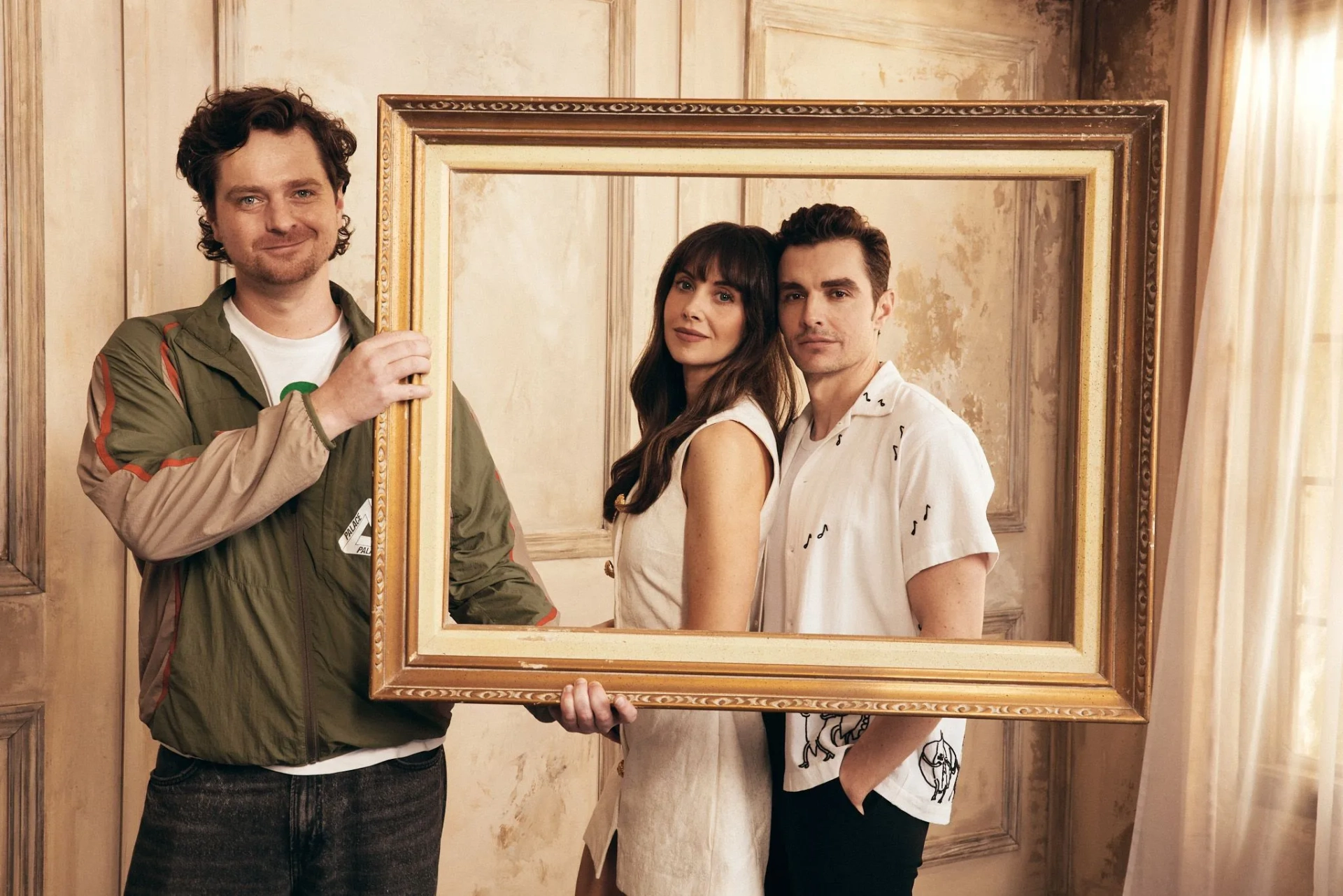 Alison Brie, Dave Franco, and Michael Shanks at an event for Together (2025)