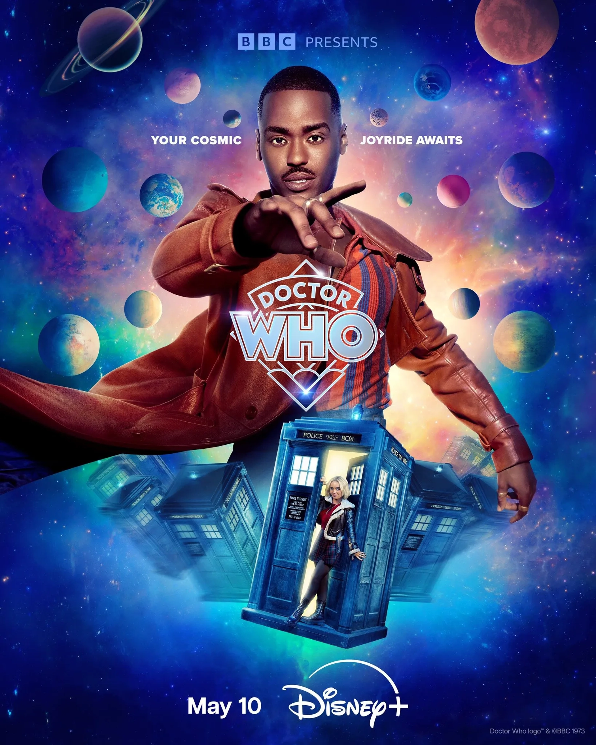 Ncuti Gatwa and Millie Gibson in Doctor Who (2023)