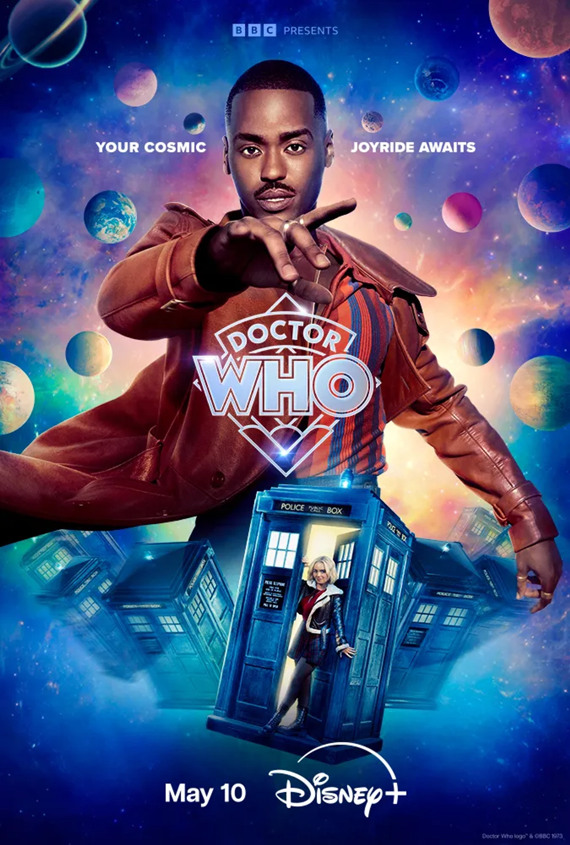 Ncuti Gatwa and Millie Gibson in Doctor Who (2023)