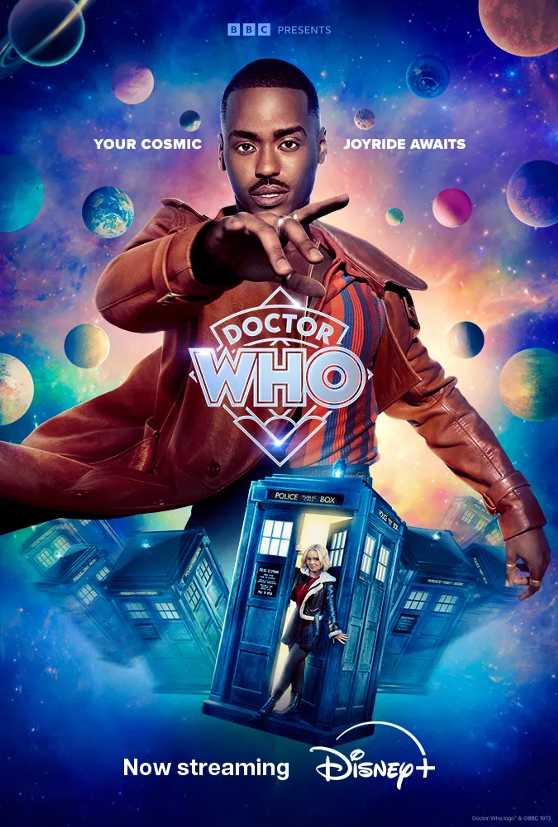 Ncuti Gatwa and Millie Gibson in Doctor Who (2023)
