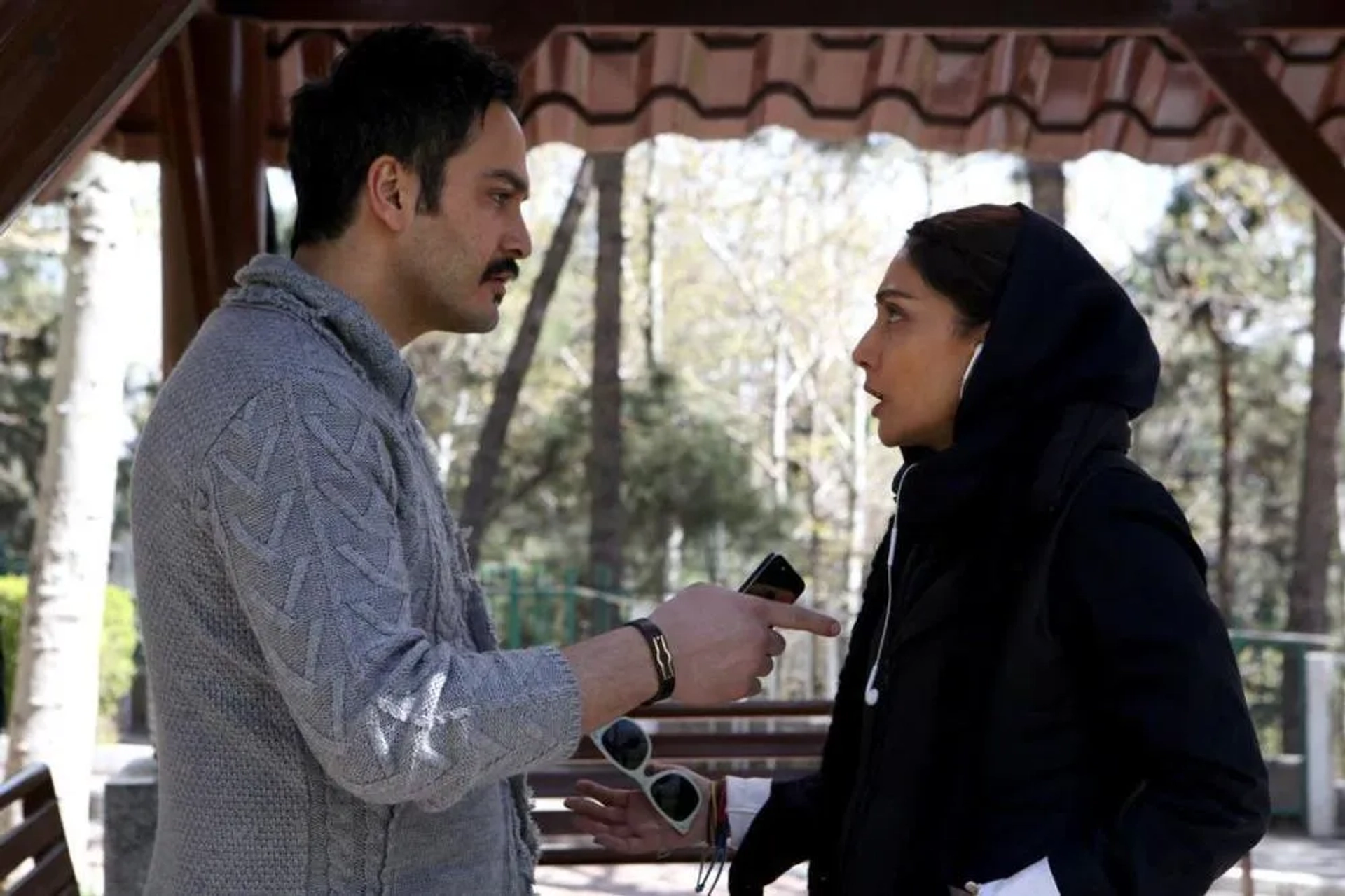 Leila Zare and Milad Keymaram in Forbidden (2017)