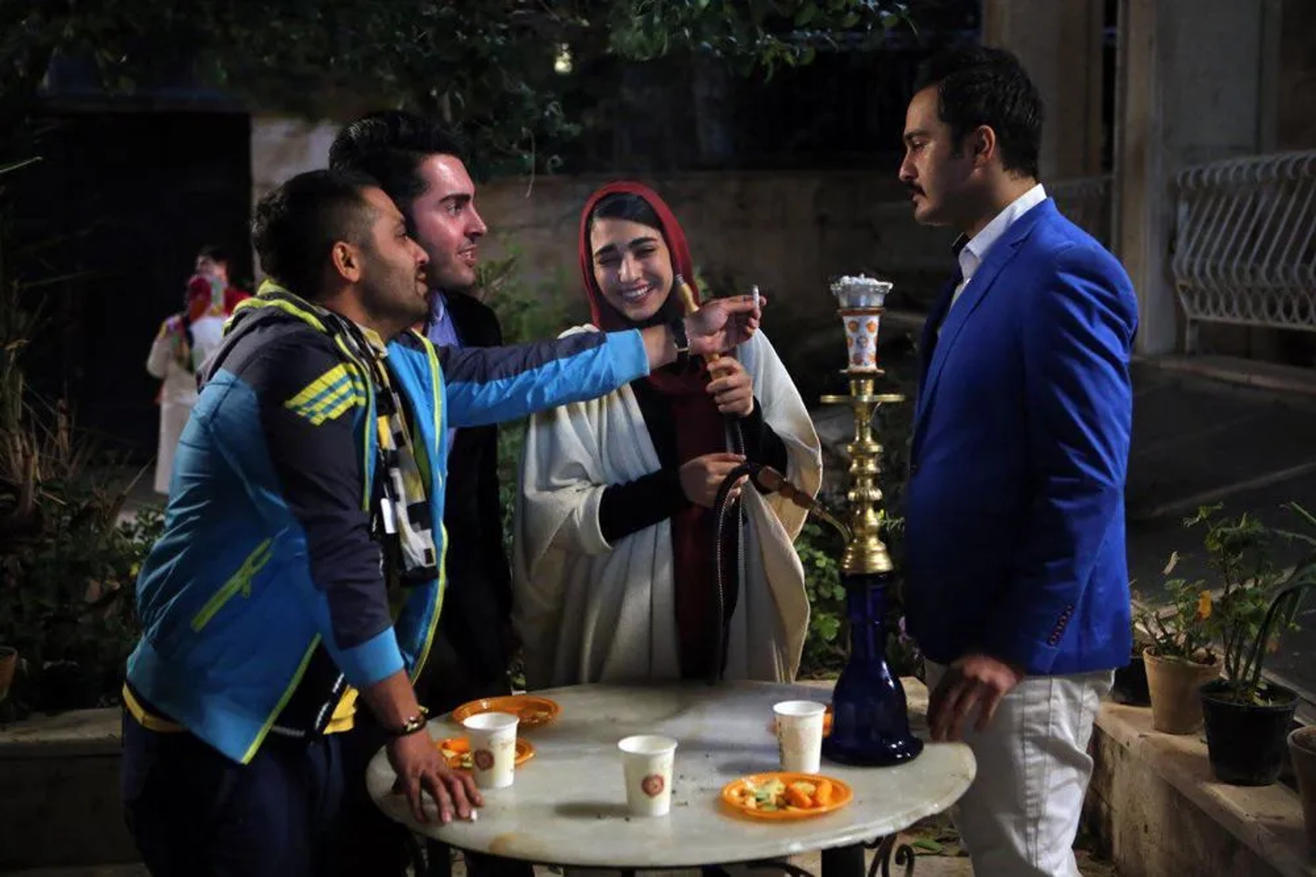 Milad Keymaram and Negar Jokar in Forbidden (2017)