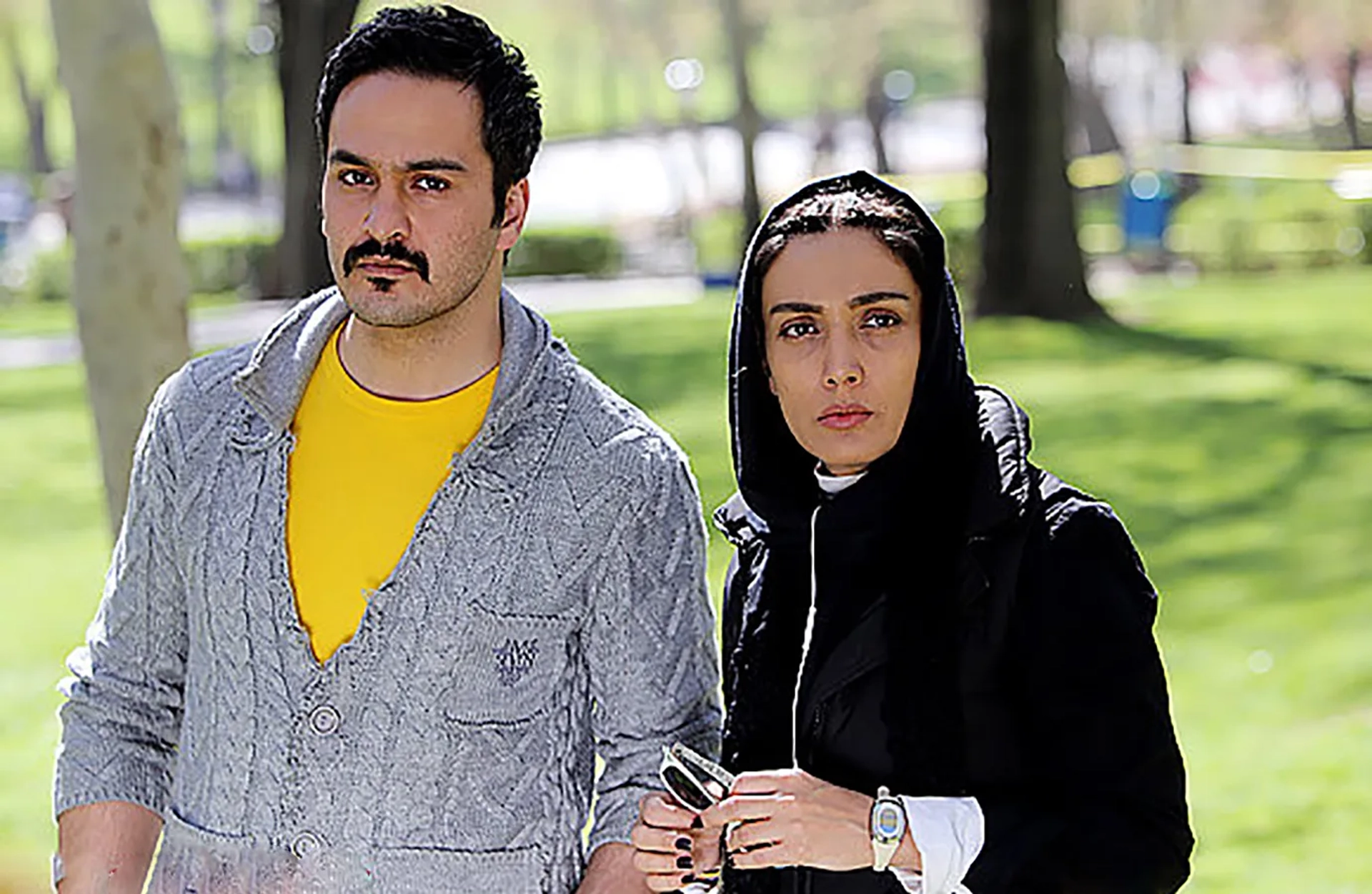 Leila Zare and Milad Keymaram in Forbidden (2017)