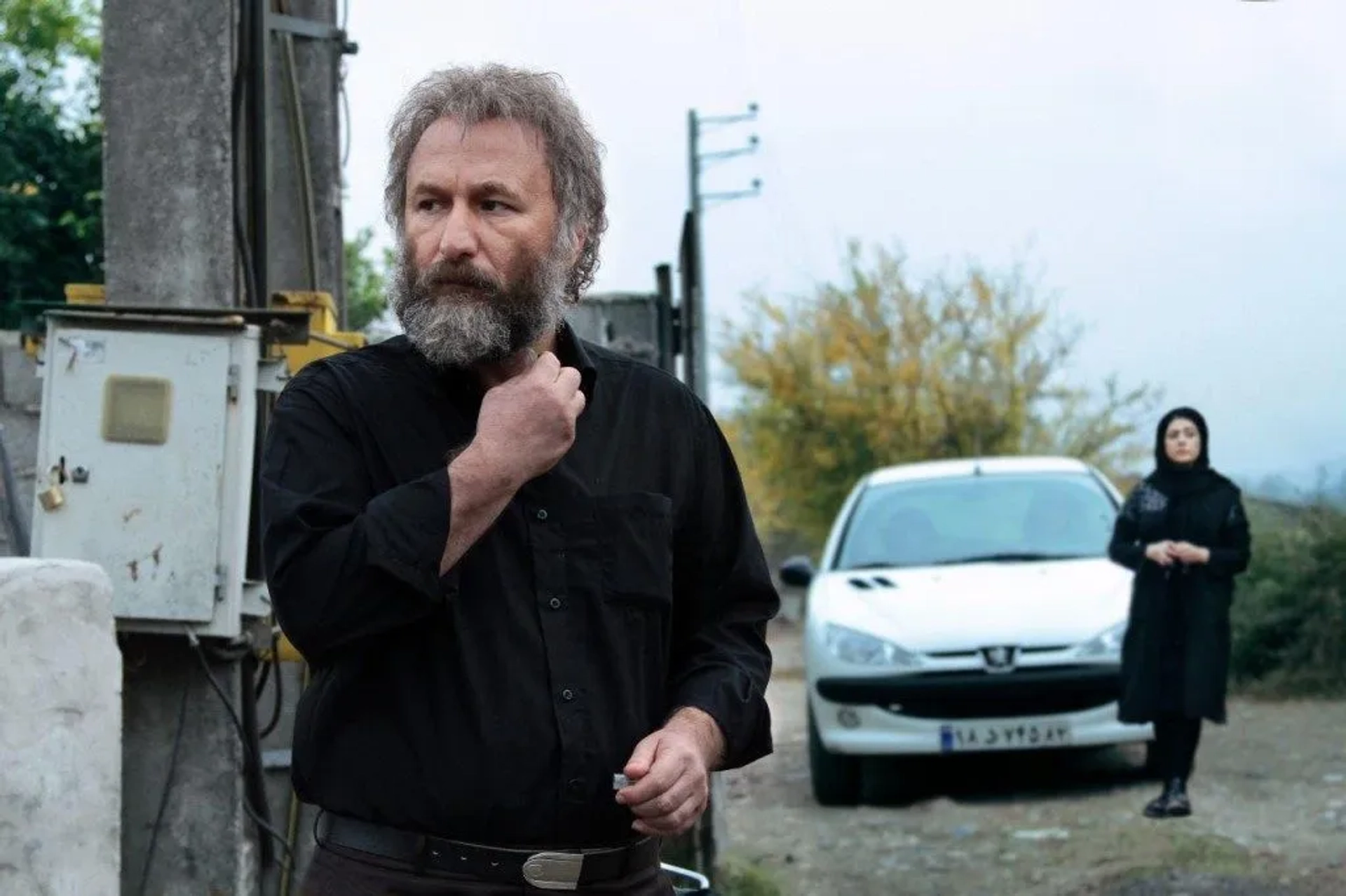 Baran Kosari and Reza Behbudi in Chanél (2017)