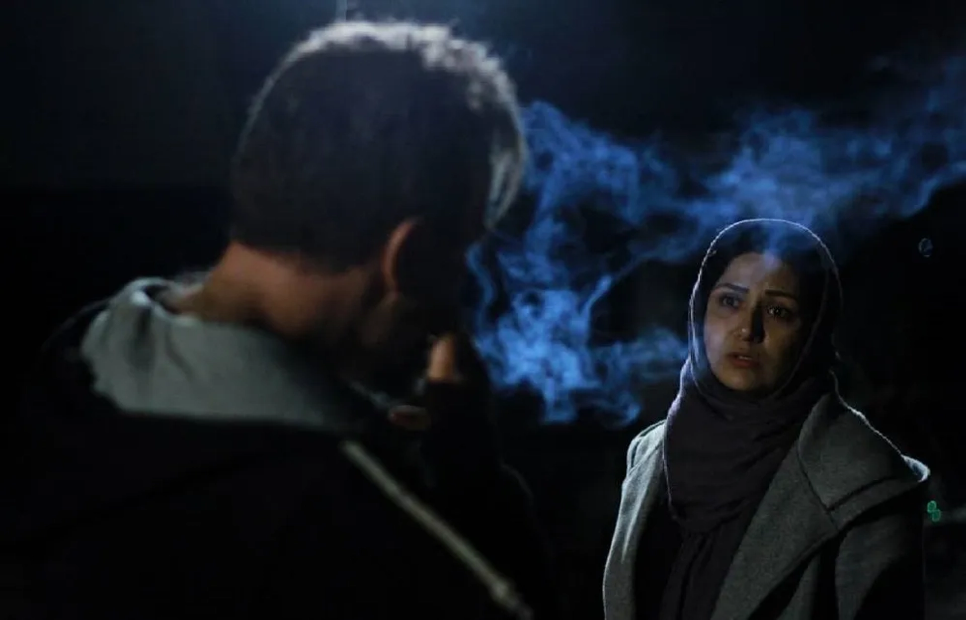 Baran Kosari and Reza Behbudi in Chanél (2017)