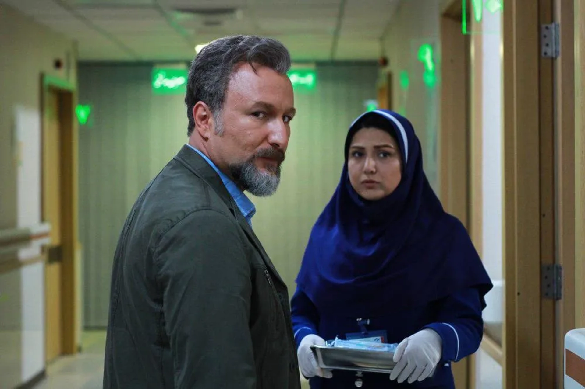 Baran Kosari and Reza Behbudi in Chanél (2017)