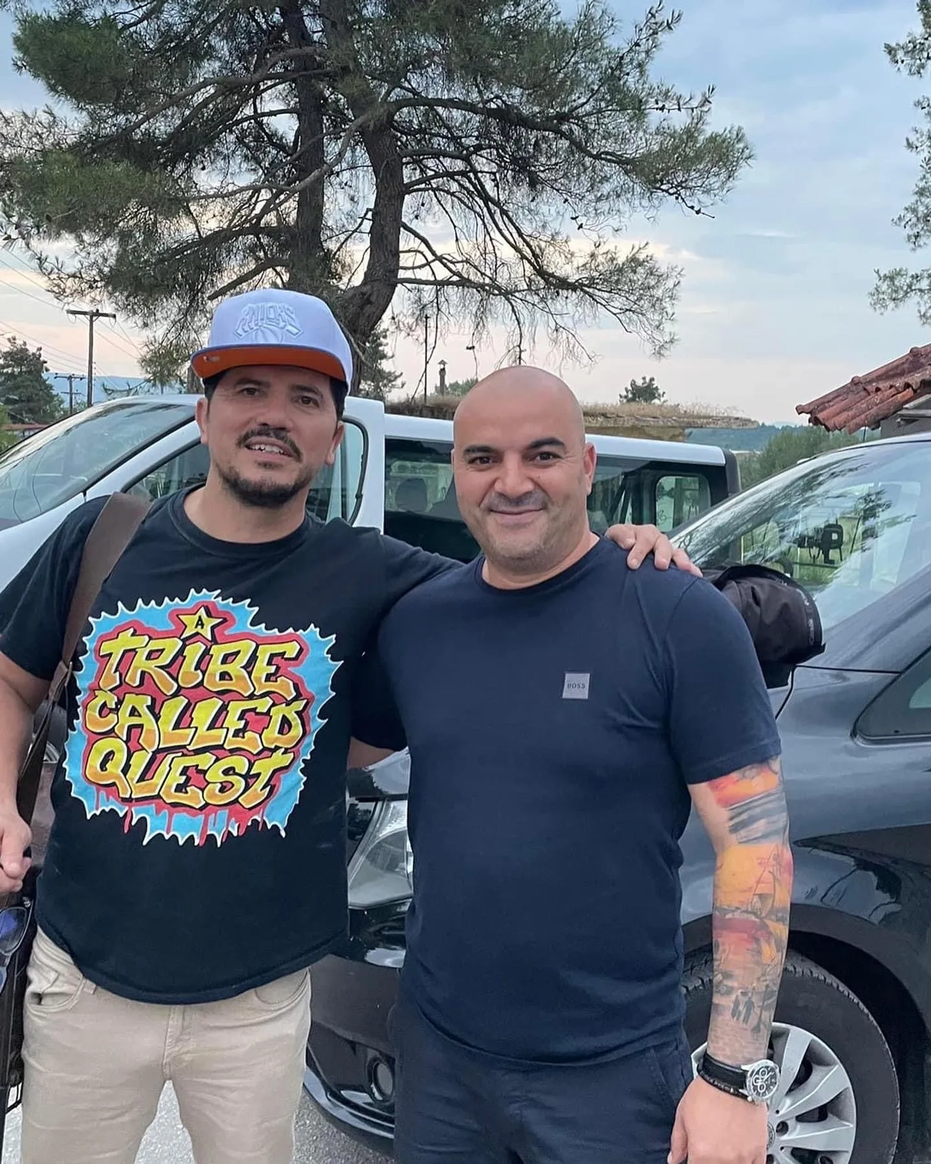 John Leguizamo and Guzan Cosmin in Tin Soldier (2025)