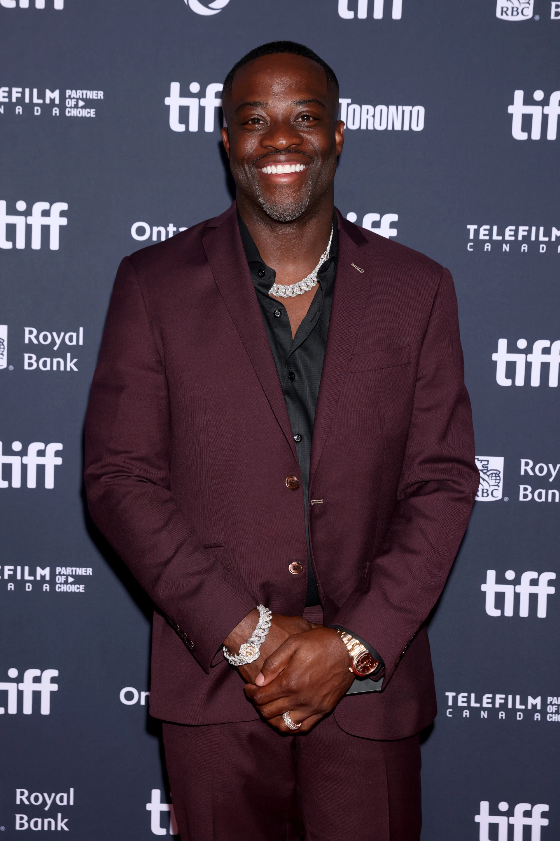 Desmond Rose at an event for The Luckiest Man in America (2024)