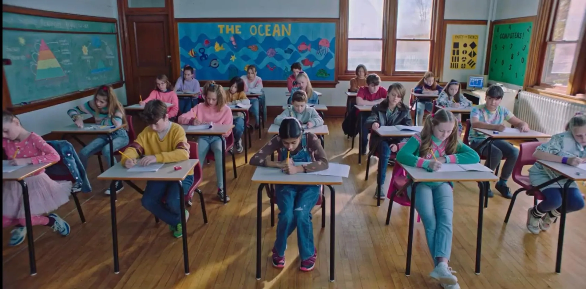 Ayana Manji, Emerson MacNeil, and Charlie Boyle in The Queen of My Dreams (2023)